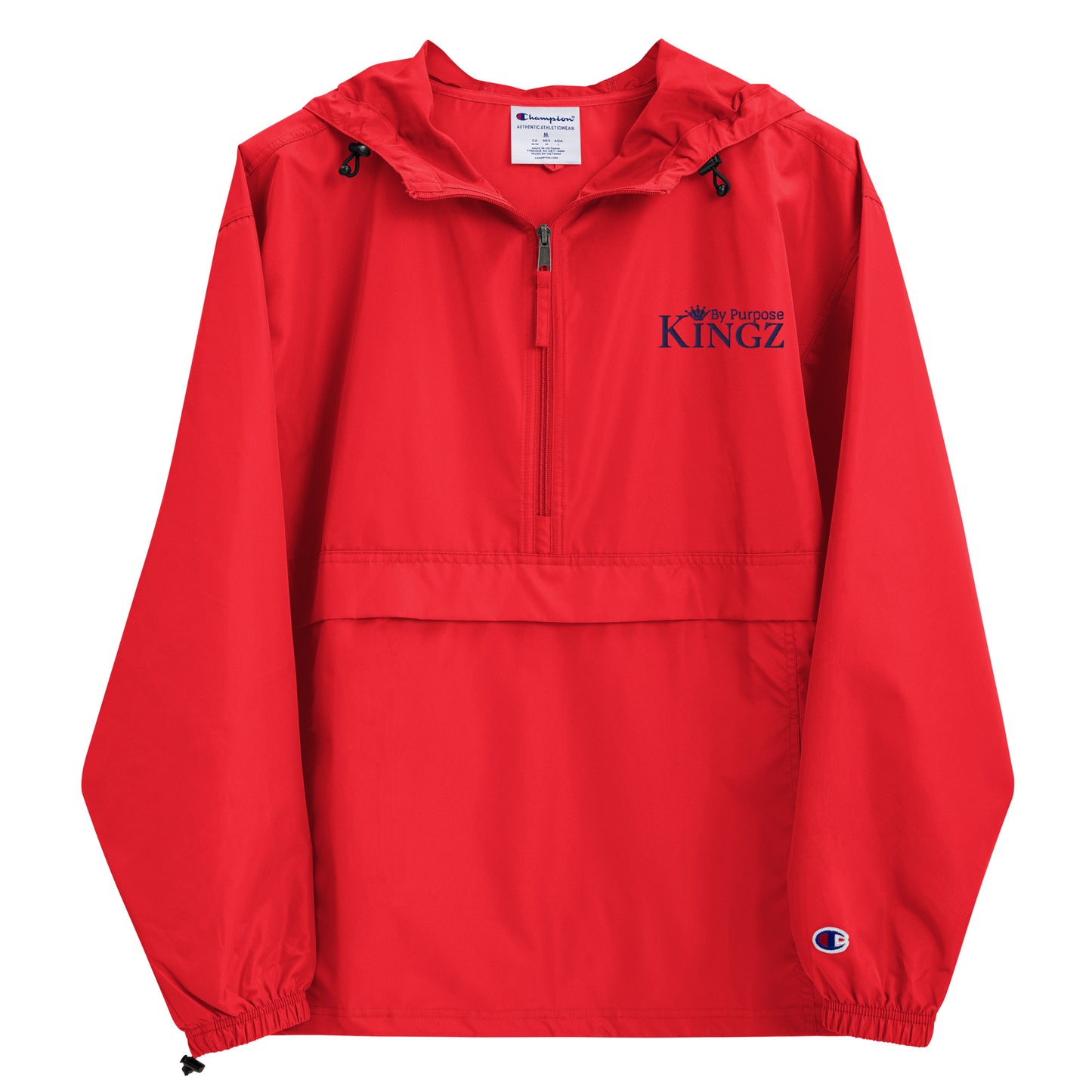 Kingz By Purpose ‘Navy’ Packable Jacket (By Champion)