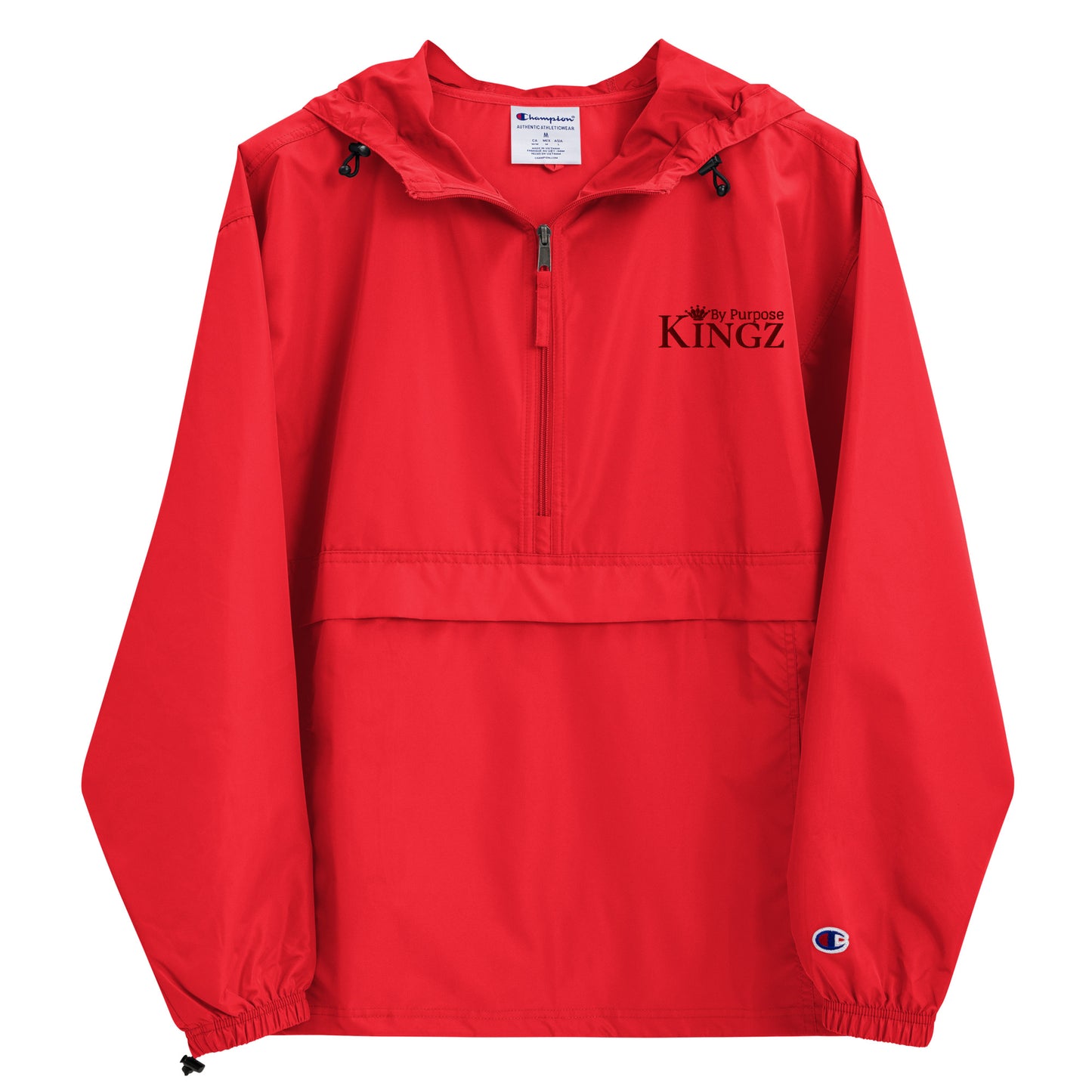 Kingz By Purpose ‘Maroon’ Packable Jacket (By Champion)