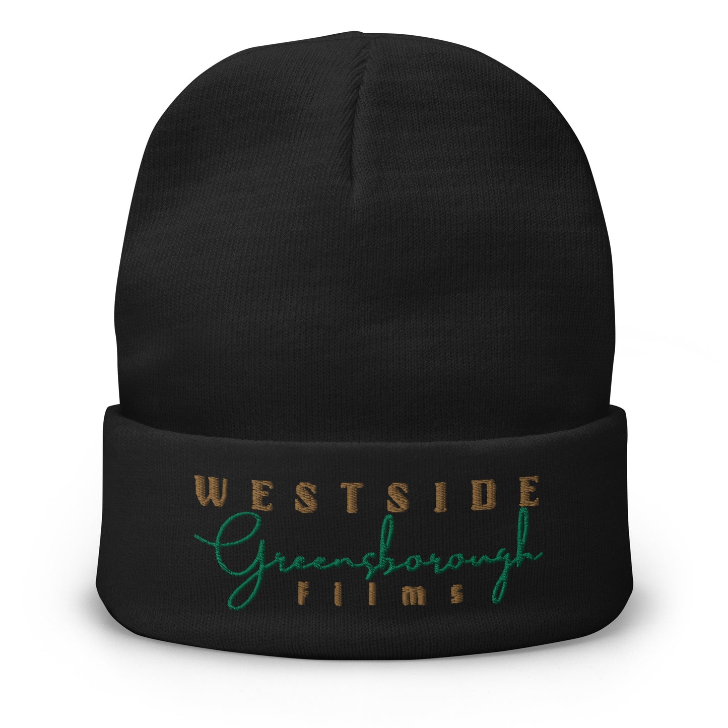 Westside Greeensborough Films Old Gold/Kelly Green Toboggan