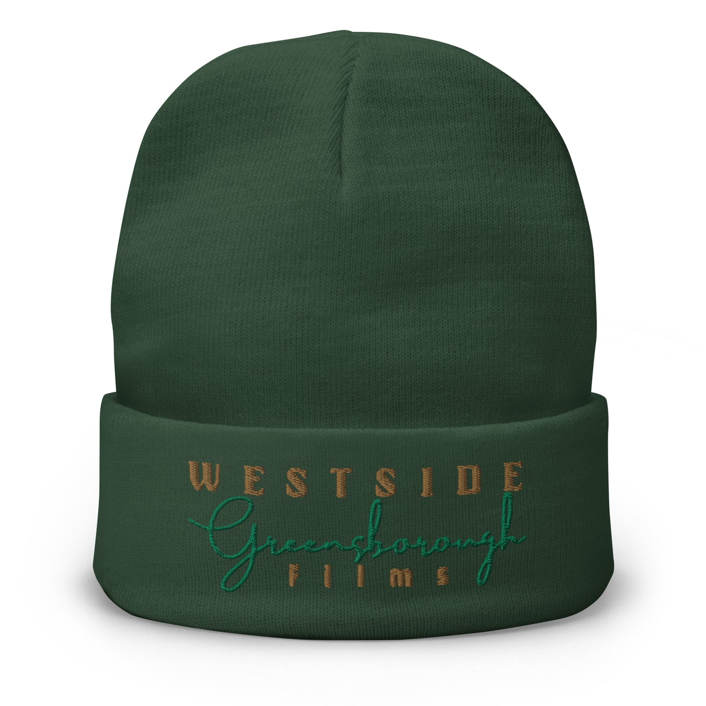 Westside Greeensborough Films Old Gold/Kelly Green Toboggan