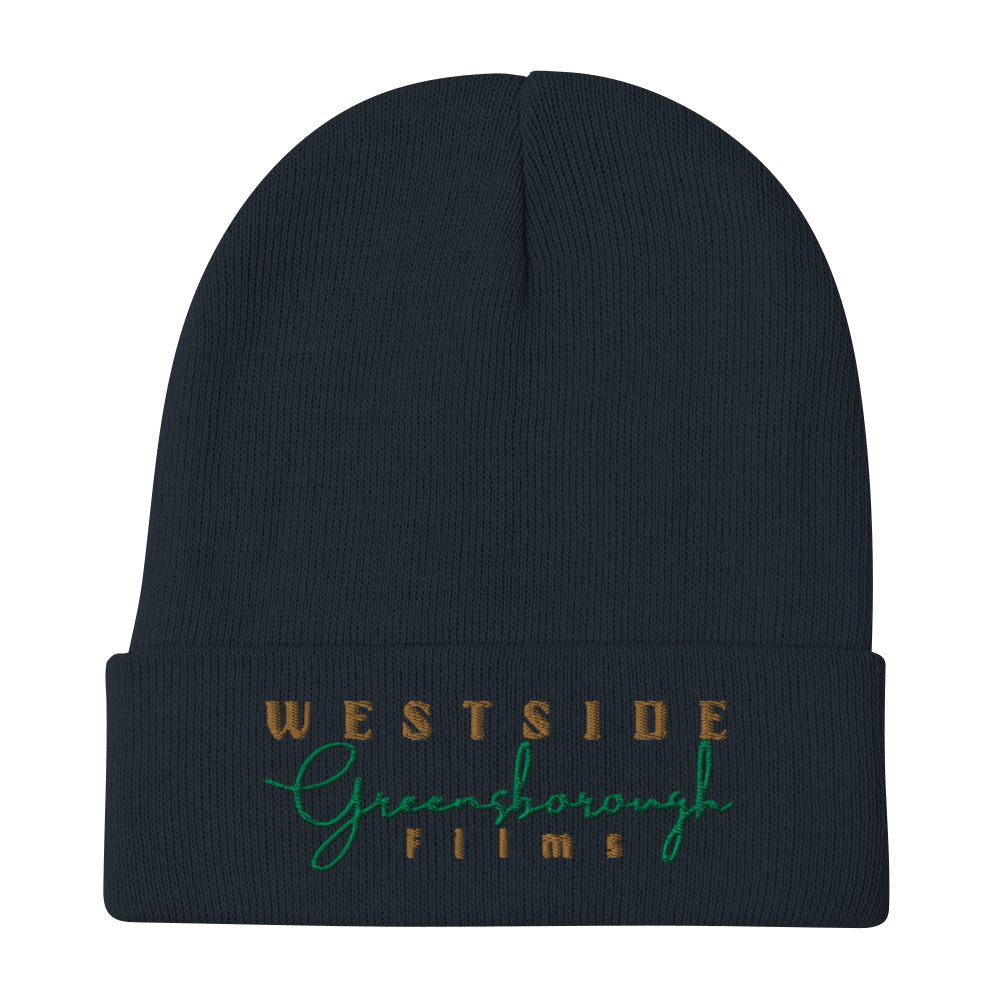 Westside Greeensborough Films Old Gold/Kelly Green Toboggan