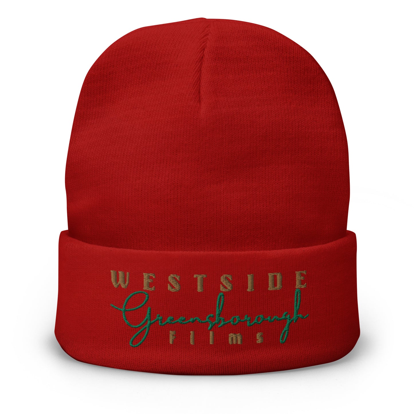 Westside Greeensborough Films Old Gold/Kelly Green Toboggan