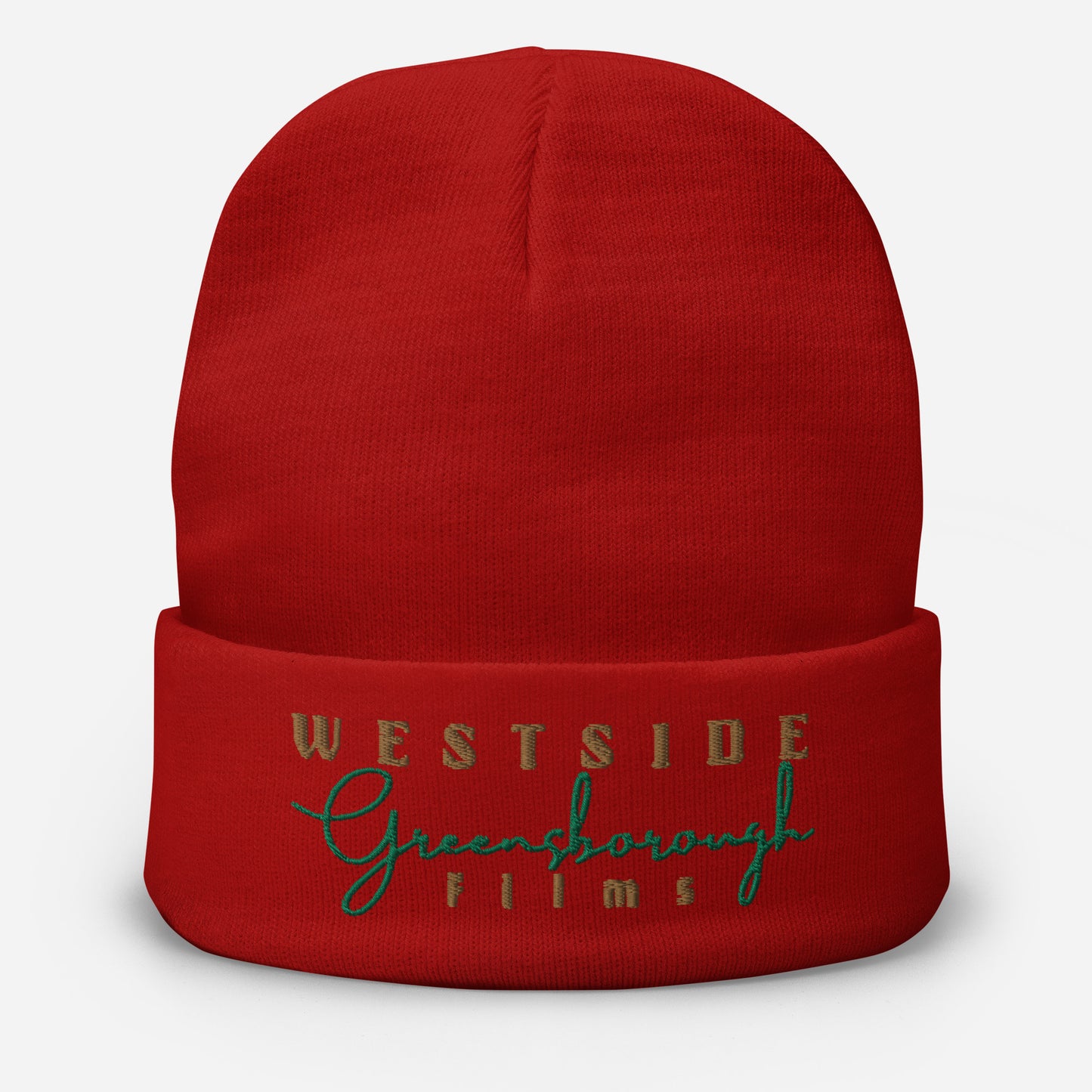 Westside Greeensborough Films Old Gold/Kelly Green Toboggan