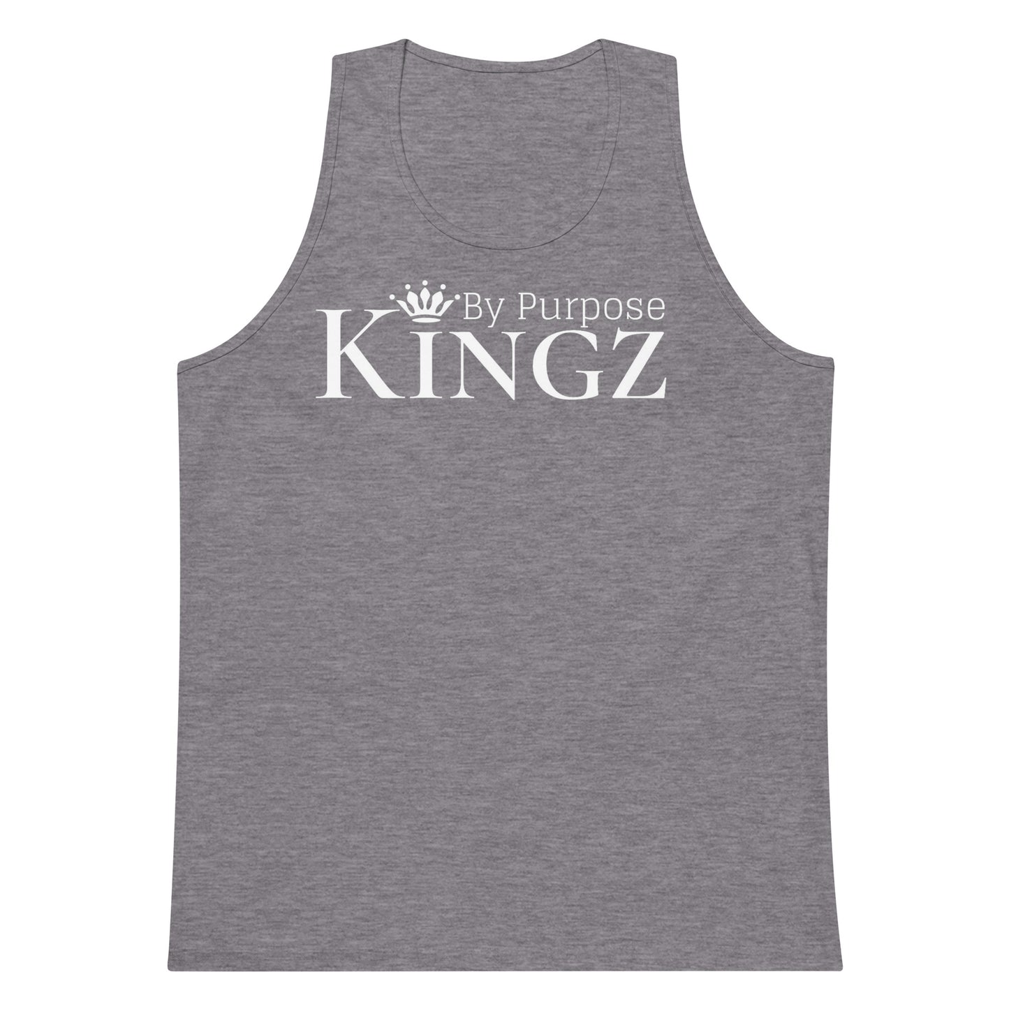 Kingz By Purpose White Premium Tank Top