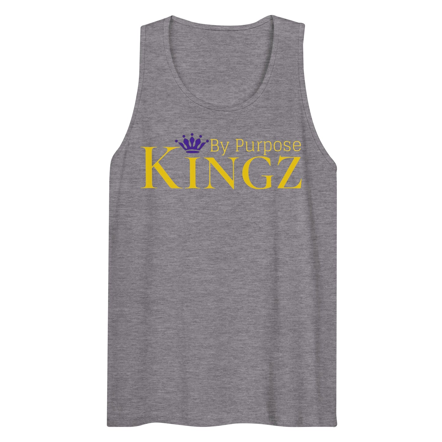 Kingz By Purpose Royal Combo (Gold/Gold/Purple) Premium Tank Top