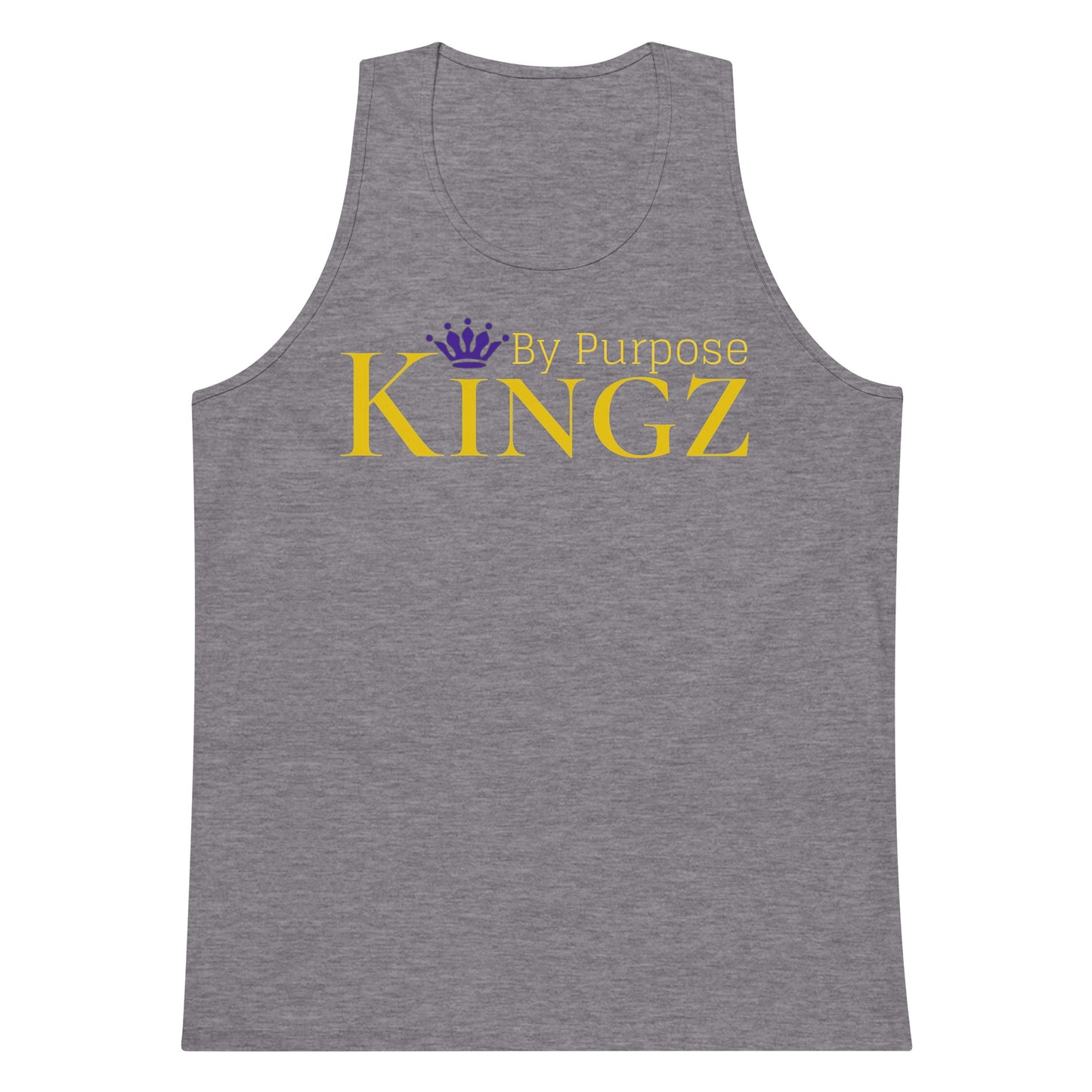 Kingz By Purpose Royal Combo (Gold/Gold/Purple) Premium Tank Top