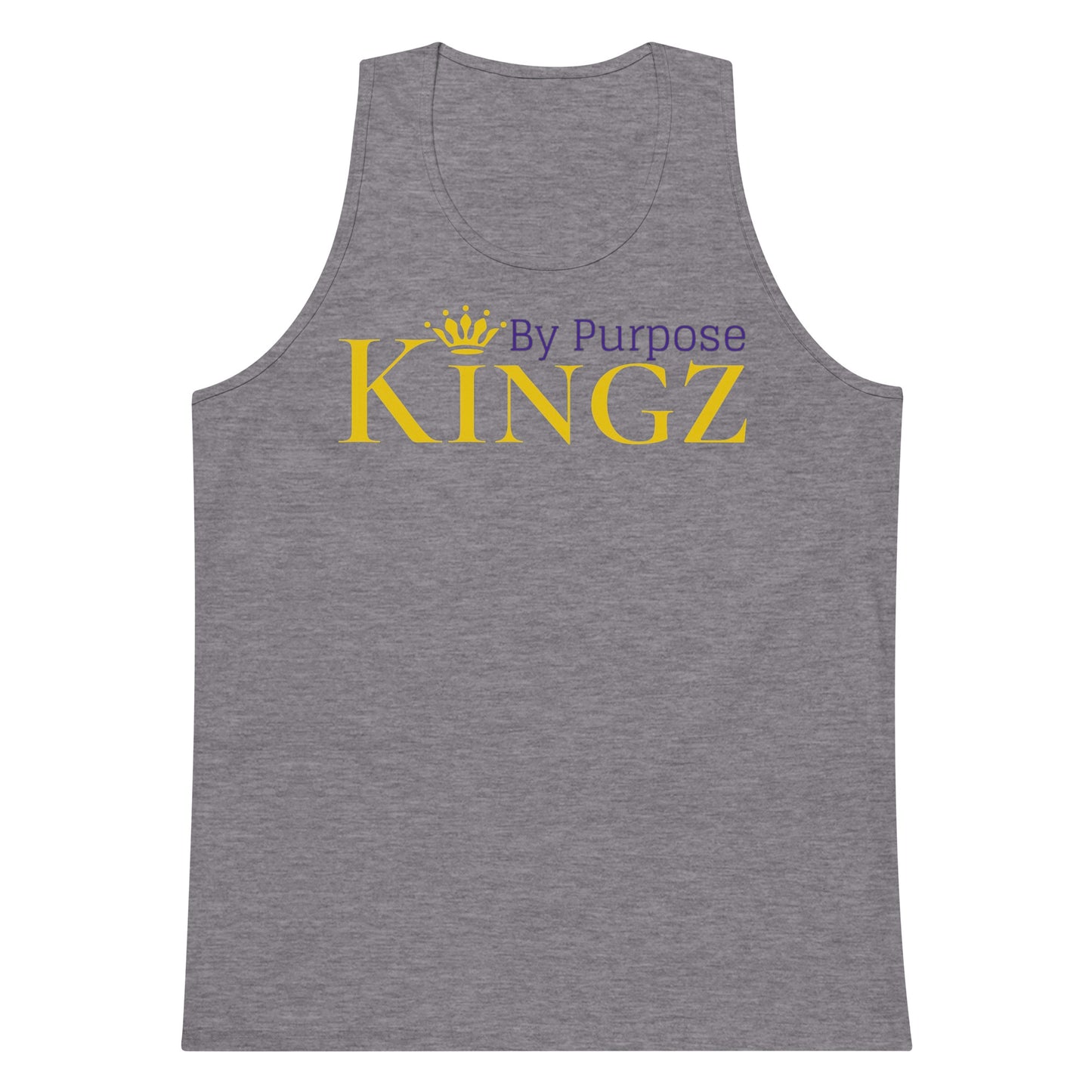 Kingz By Purpose Royal Combo (Gold/Purple/Gold) Premium Tank Top