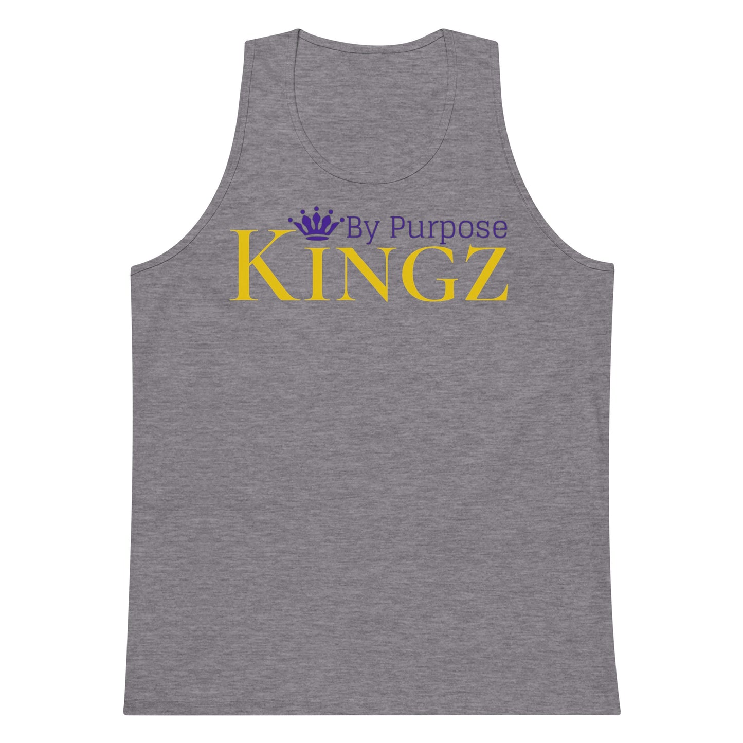 Kingz By Purpose Royal Combo (Gold/Purple/Purple) Premium Tank Top