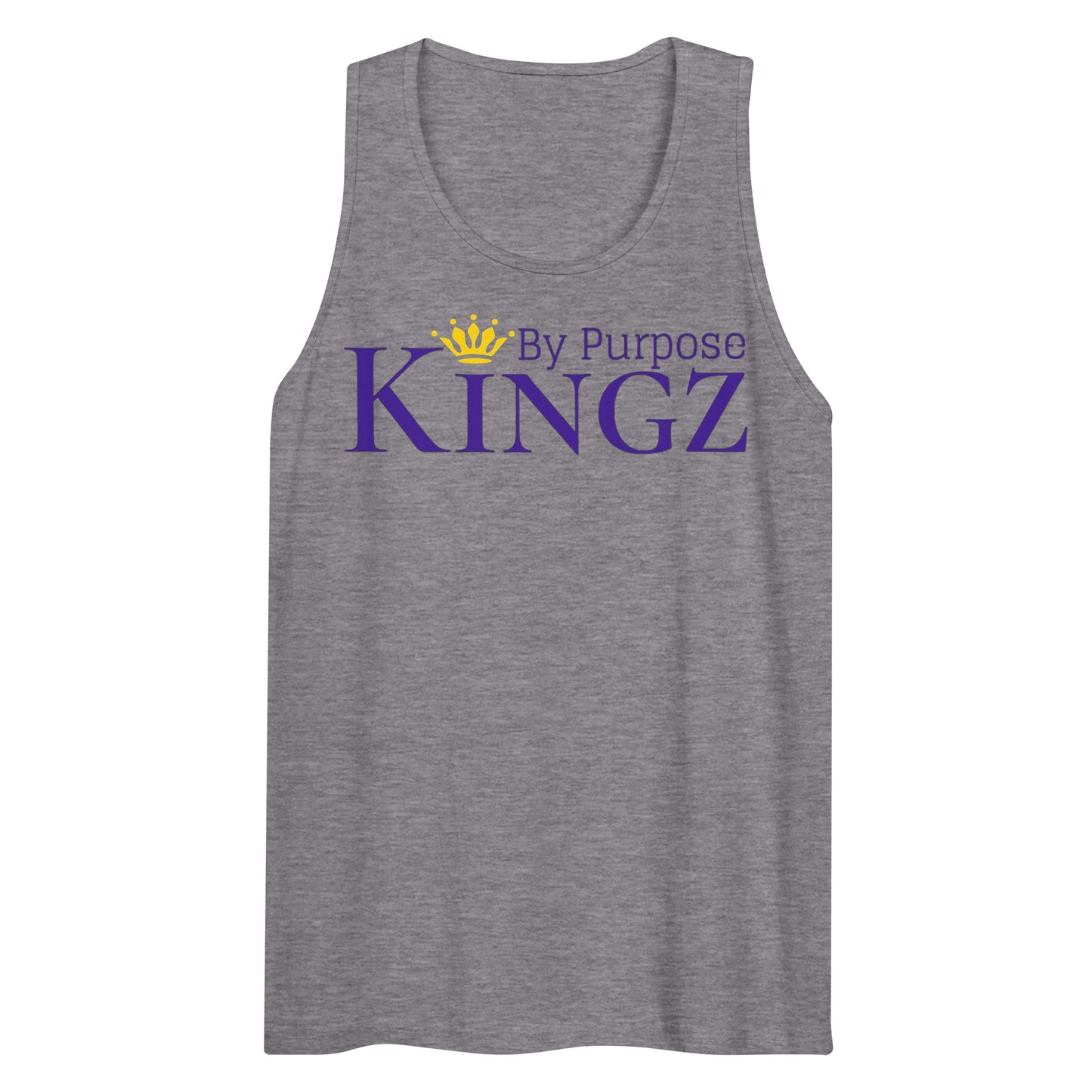 Kingz By Purpose Royal Combo (Purple/Purple/Gold) Premium Tank Top