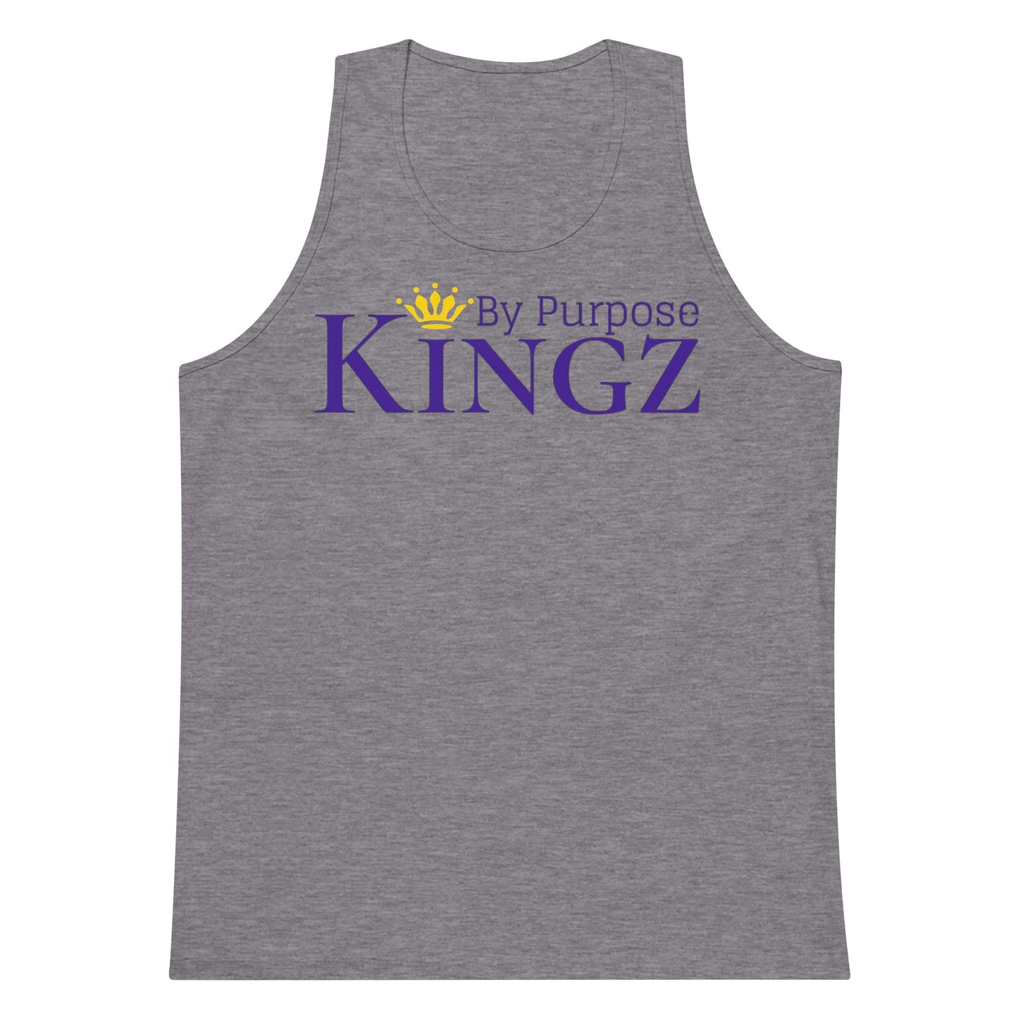 Kingz By Purpose Royal Combo (Purple/Purple/Gold) Premium Tank Top