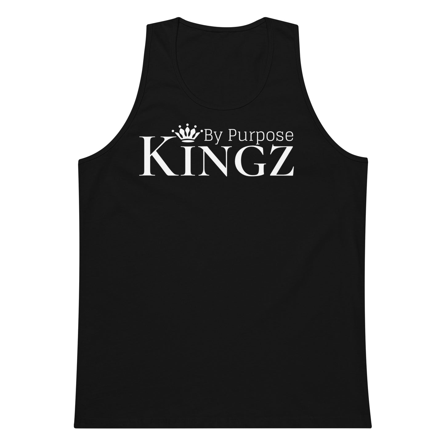 Kingz By Purpose White Premium Tank Top