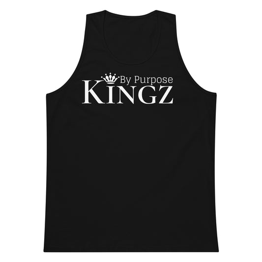 Kingz By Purpose White Premium Tank Top