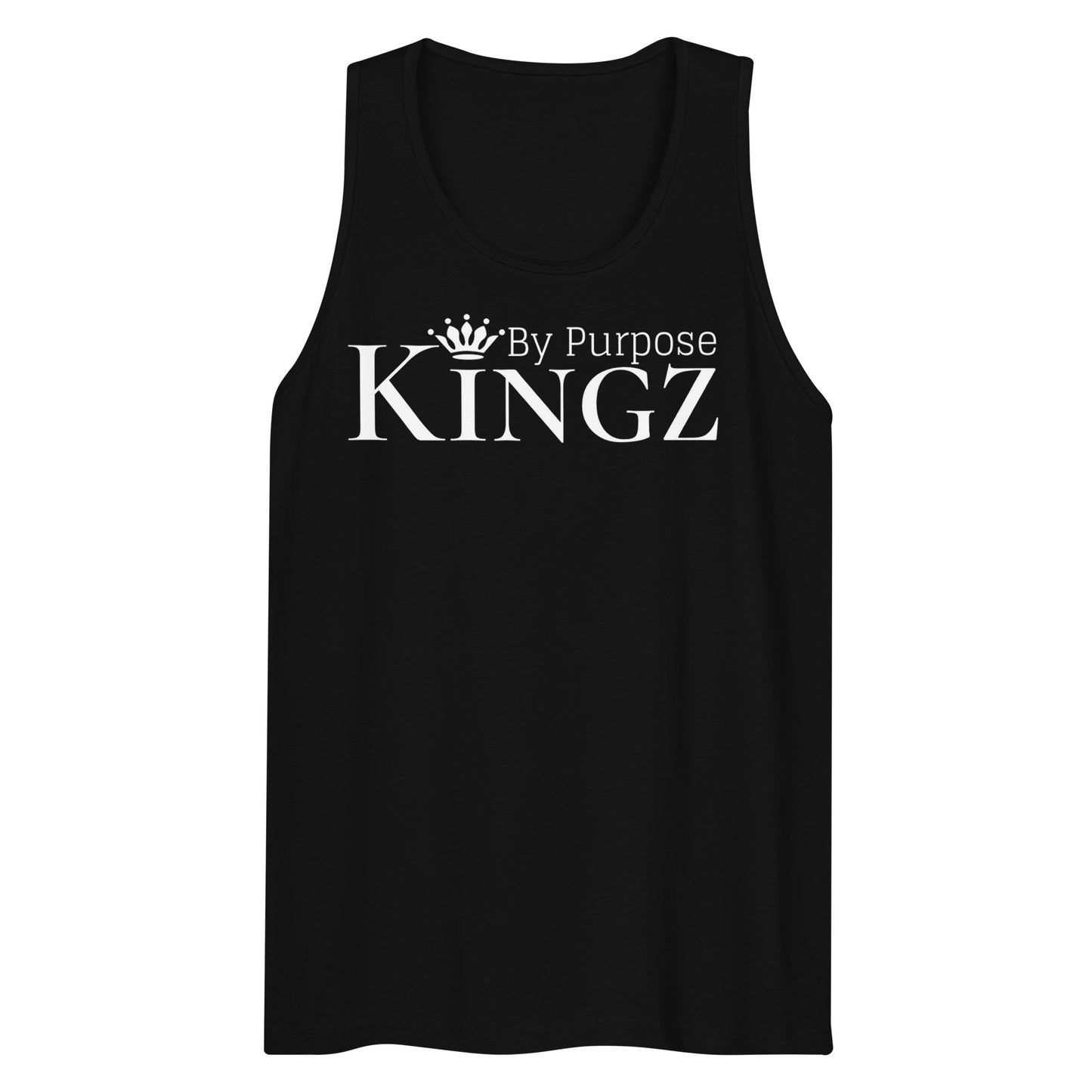 Kingz By Purpose White Premium Tank Top