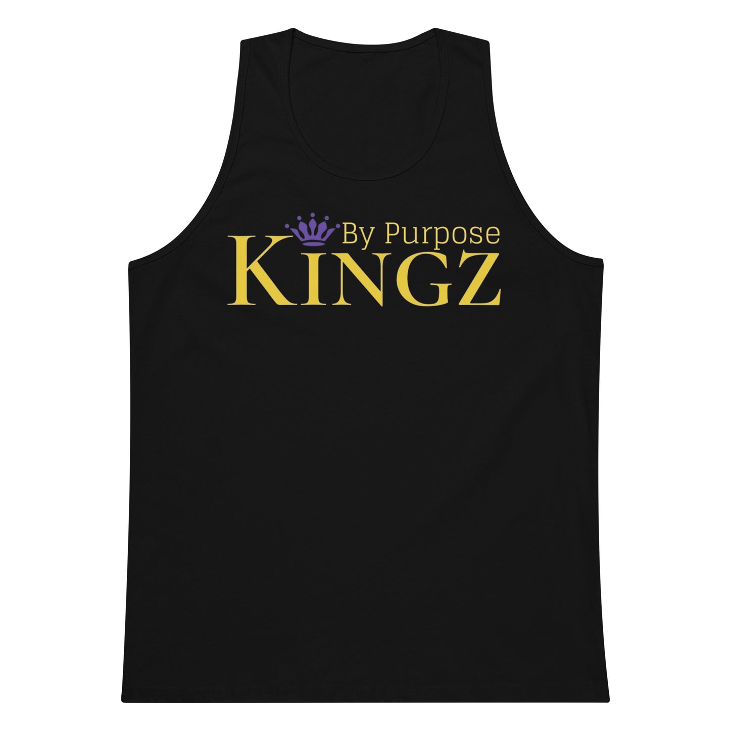 Kingz By Purpose Royal Combo (Gold/Gold/Purple) Premium Tank Top