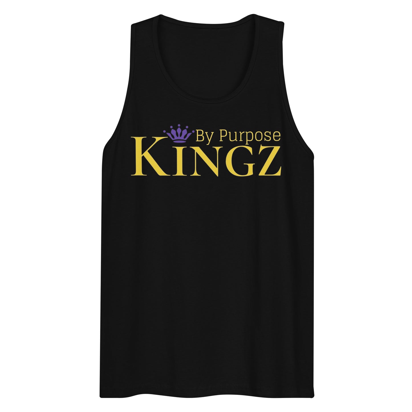Kingz By Purpose Royal Combo (Gold/Gold/Purple) Premium Tank Top