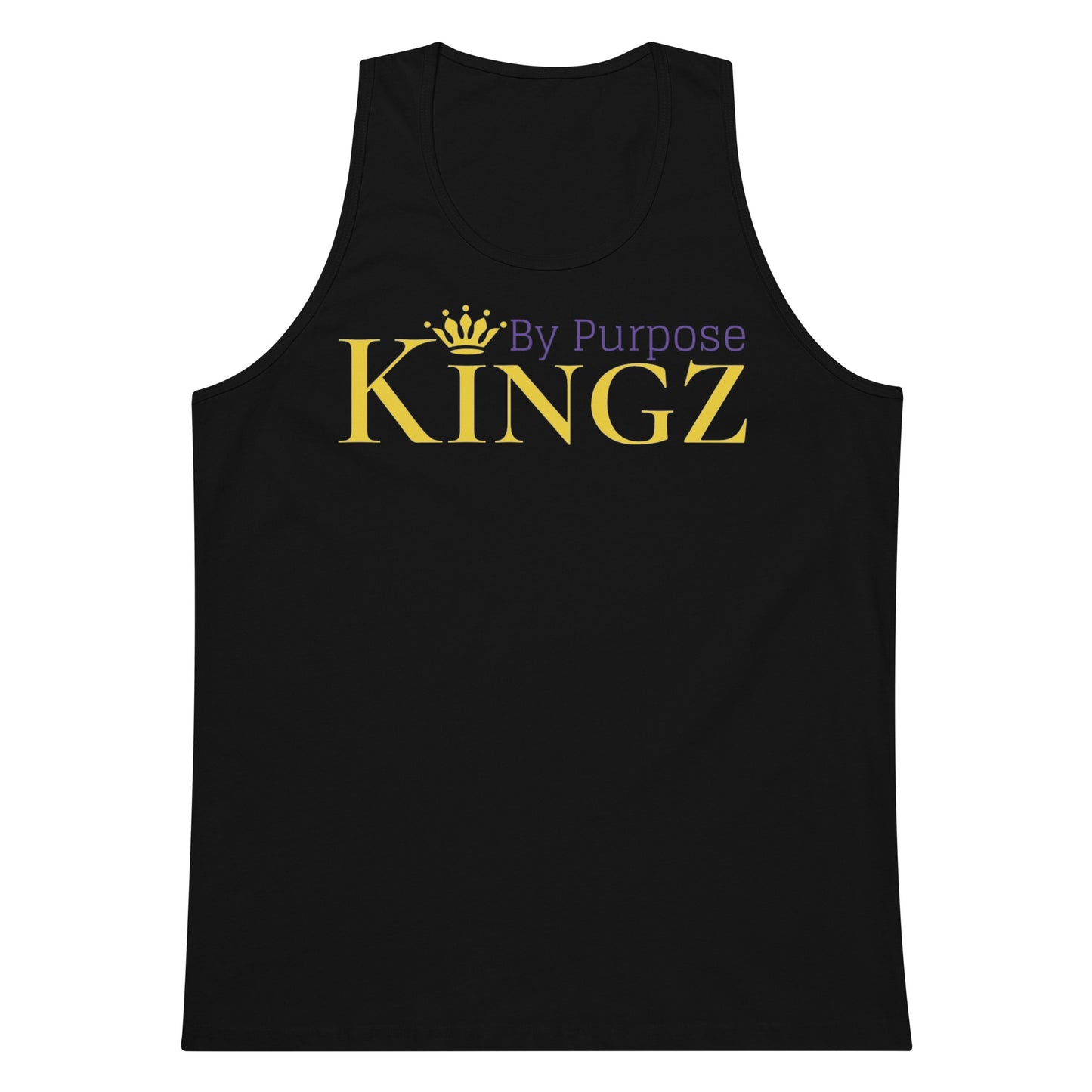Kingz By Purpose Royal Combo (Gold/Purple/Gold) Premium Tank Top