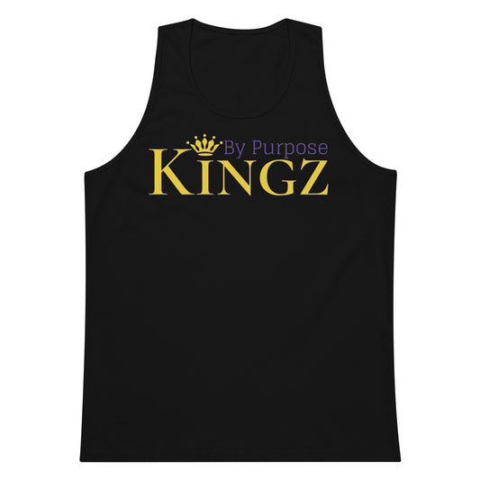 Kingz By Purpose Royal Combo (Gold/Purple/Gold) Premium Tank Top