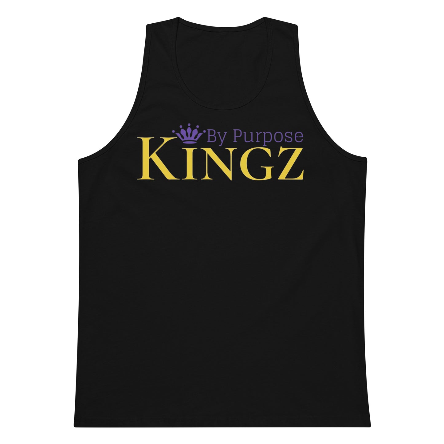Kingz By Purpose Royal Combo (Gold/Purple/Purple) Premium Tank Top