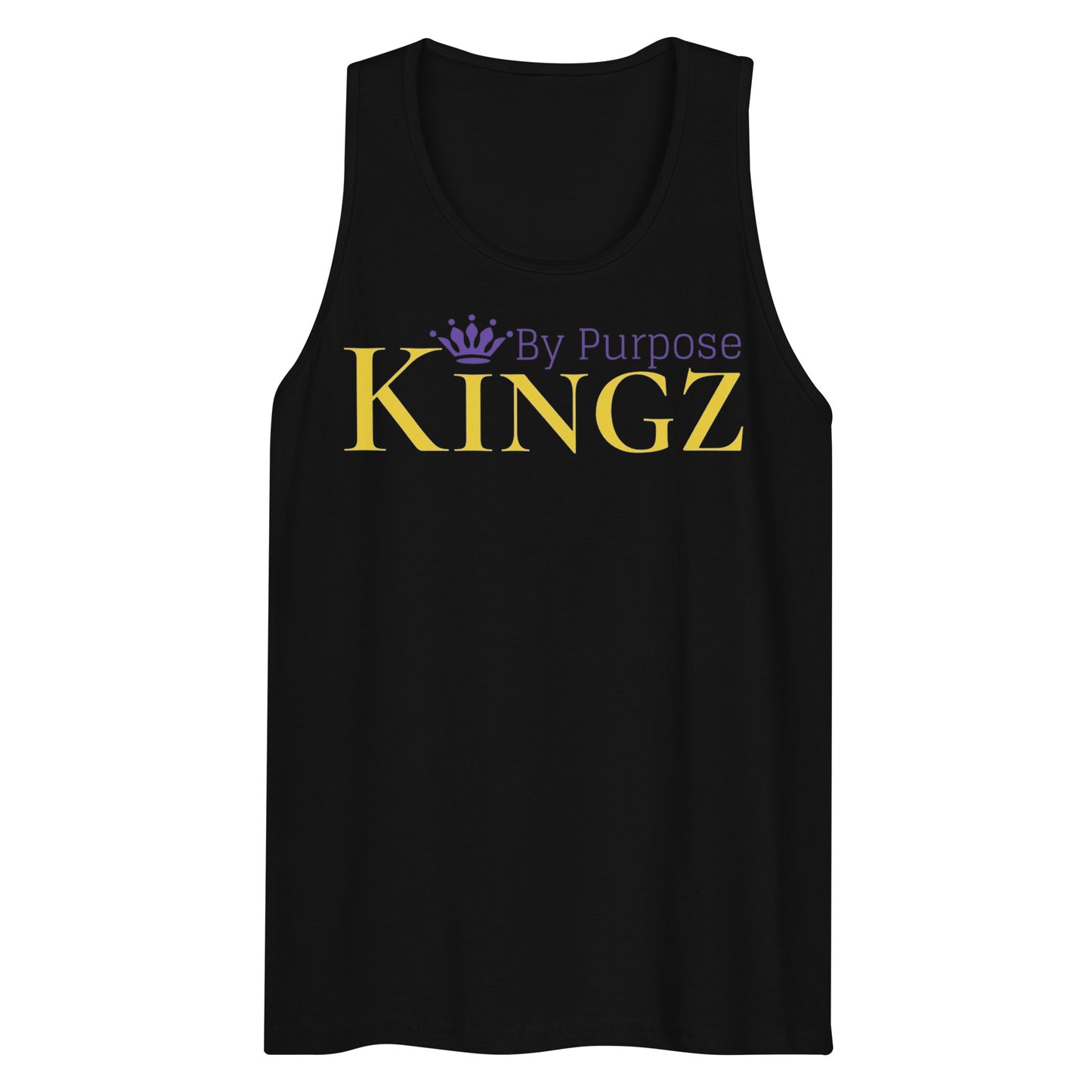 Kingz By Purpose Royal Combo (Gold/Purple/Purple) Premium Tank Top