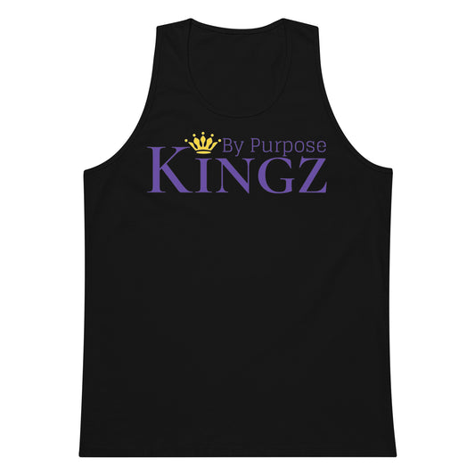 Kingz By Purpose Royal Combo (Purple/Purple/Gold) Premium Tank Top