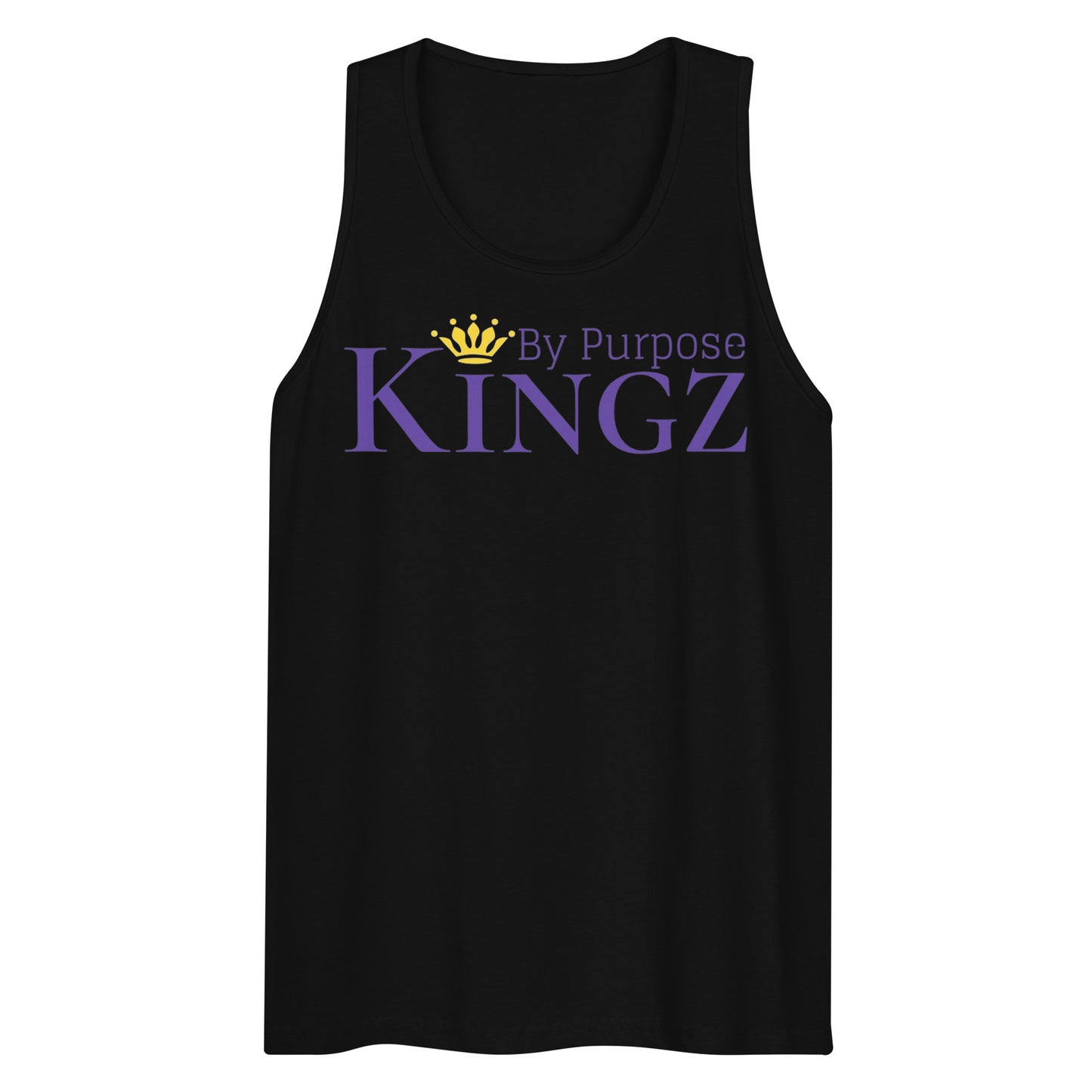 Kingz By Purpose Royal Combo (Purple/Purple/Gold) Premium Tank Top