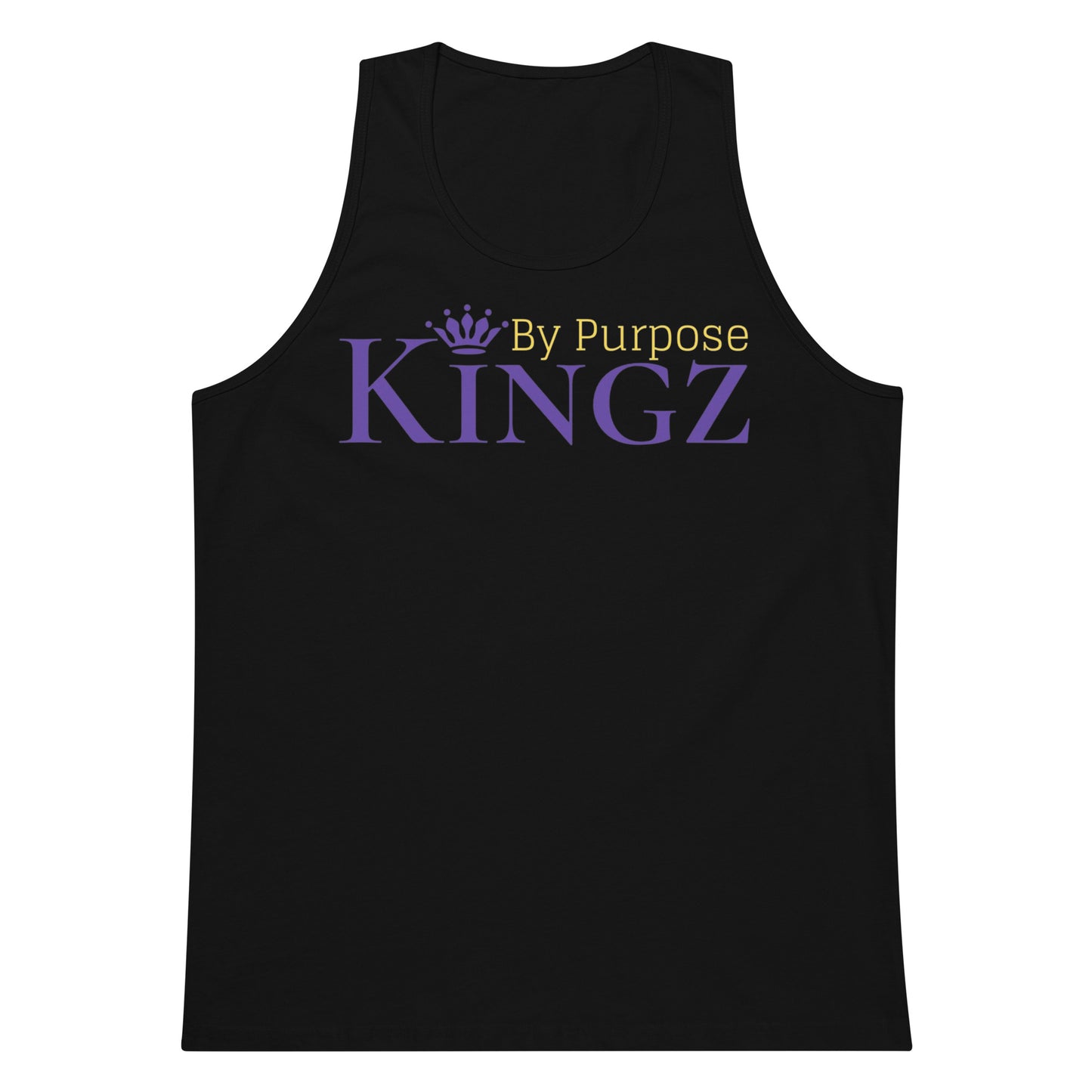 Kingz By Purpose Royal Combo (Purple/Gold/Purple) Premium Tank Top