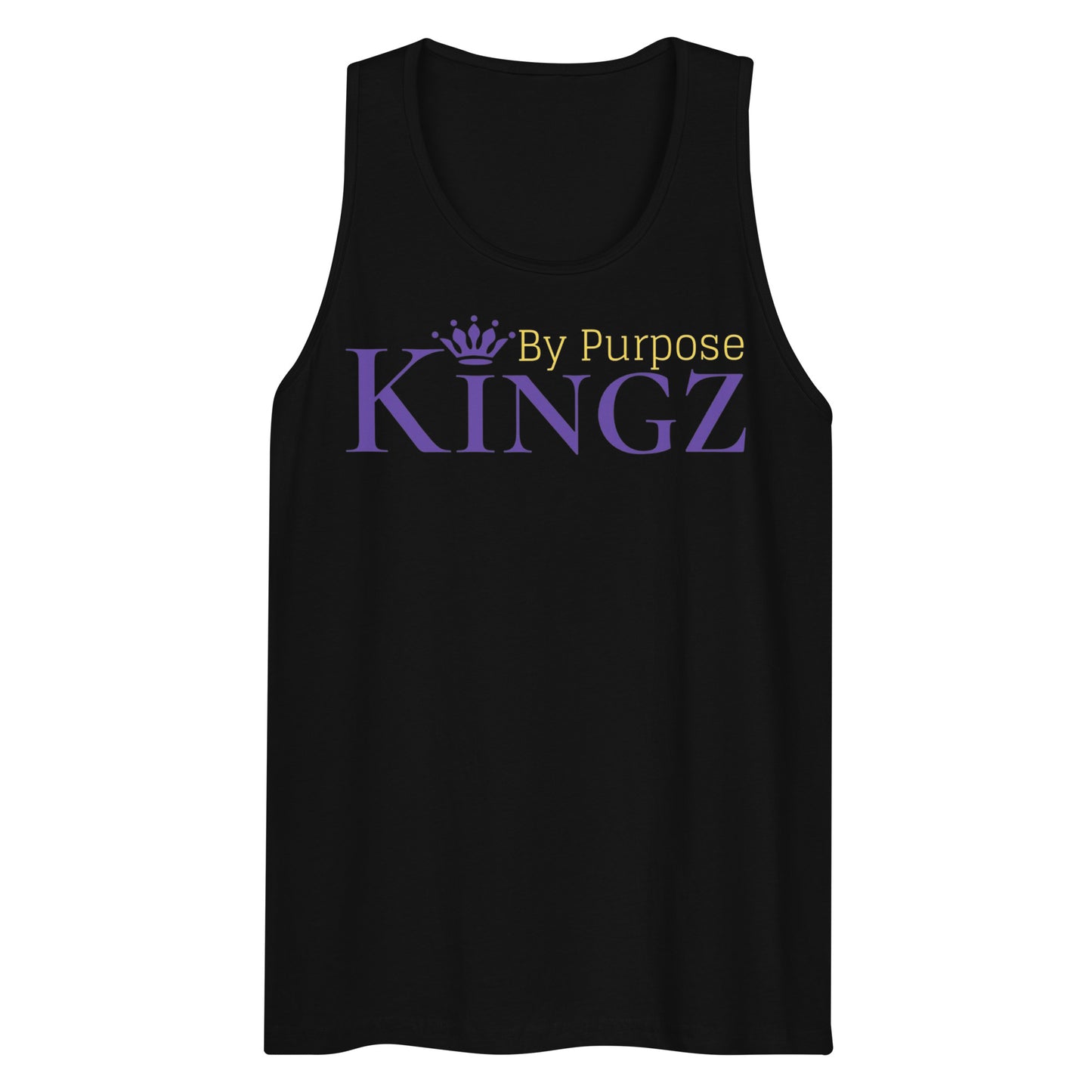 Kingz By Purpose Royal Combo (Purple/Gold/Purple) Premium Tank Top