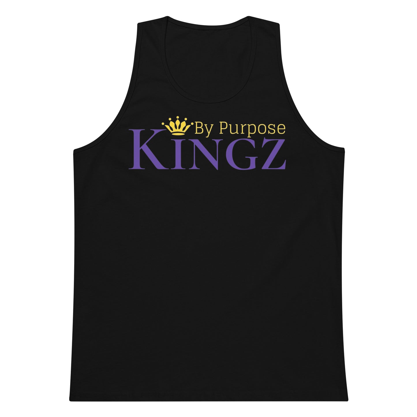 Kingz By Purpose Royal Combo (Lila/Gold/Gold) Premium Tank Top