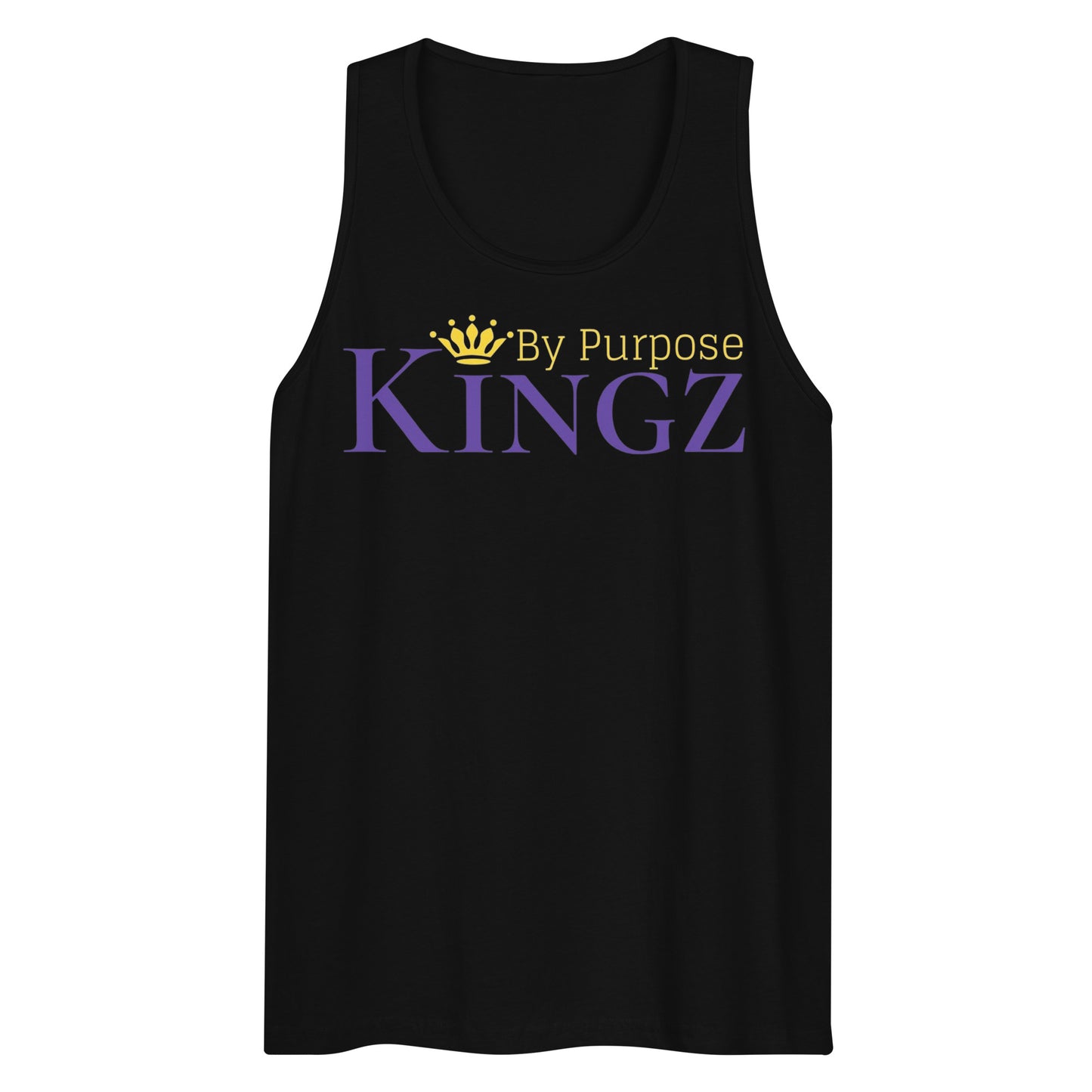 Kingz By Purpose Royal Combo (Lila/Gold/Gold) Premium Tank Top