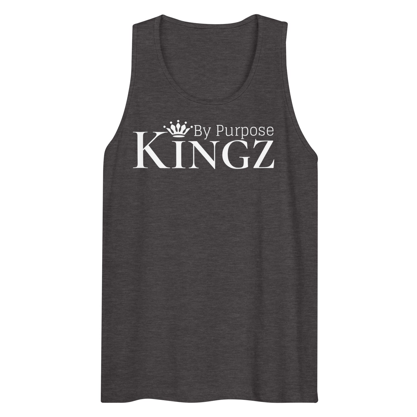 Kingz By Purpose White Premium Tank Top
