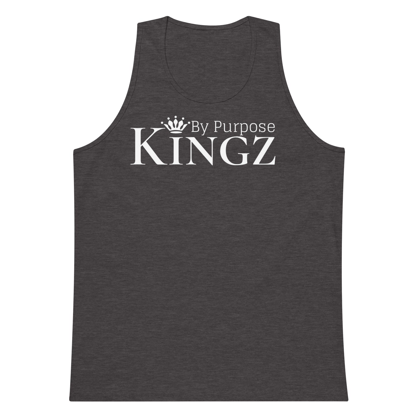 Kingz By Purpose White Premium Tank Top