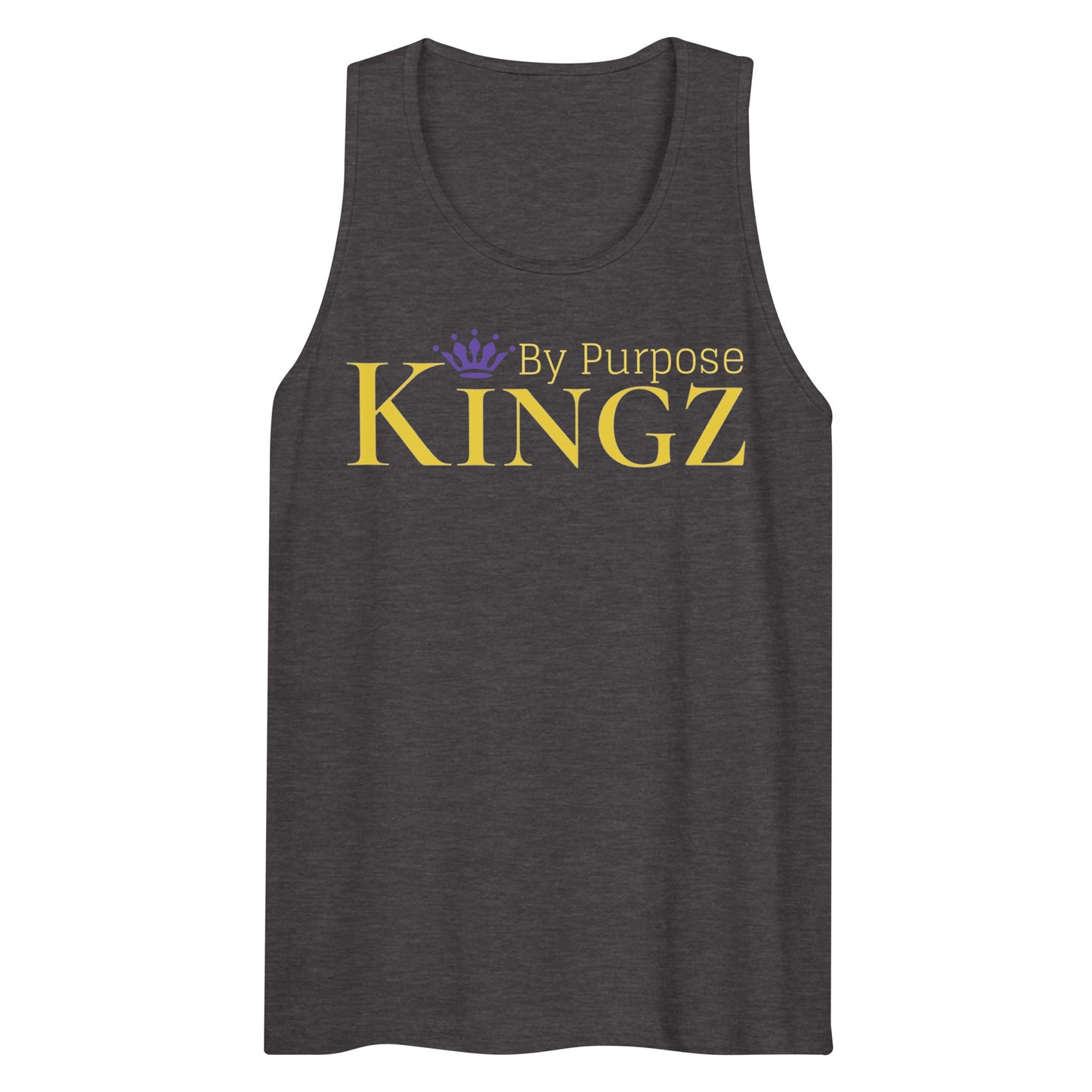 Kingz By Purpose Royal Combo (Gold/Gold/Purple) Premium Tank Top