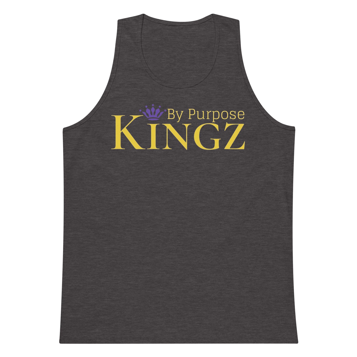 Kingz By Purpose Royal Combo (Gold/Gold/Purple) Premium Tank Top