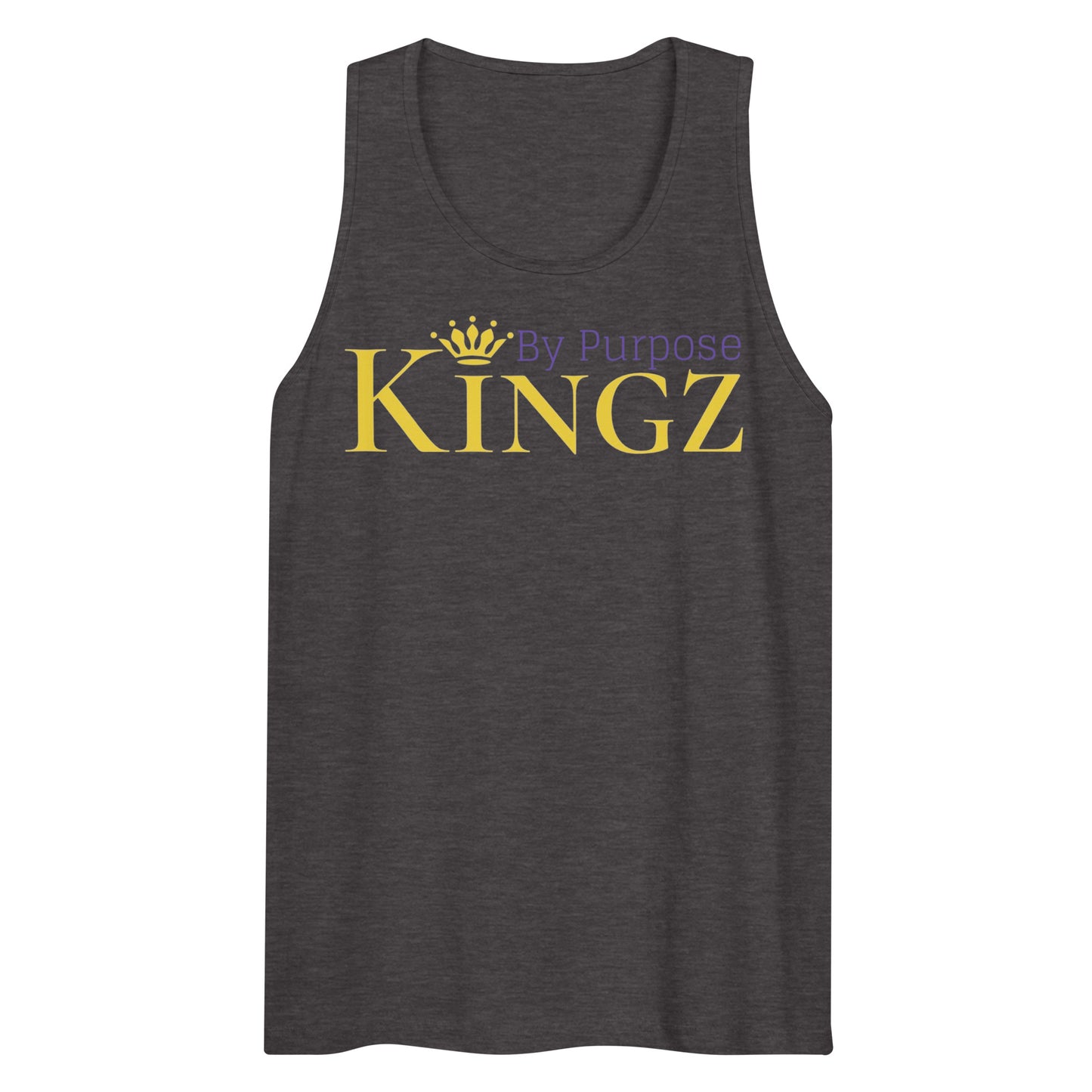 Kingz By Purpose Royal Combo (Gold/Purple/Gold) Premium Tank Top