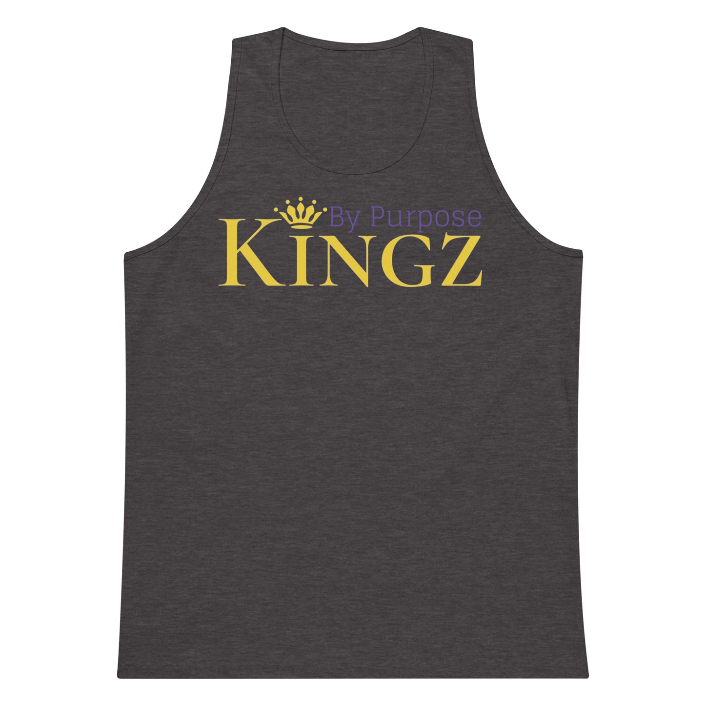 Kingz By Purpose Royal Combo (Gold/Purple/Gold) Premium Tank Top