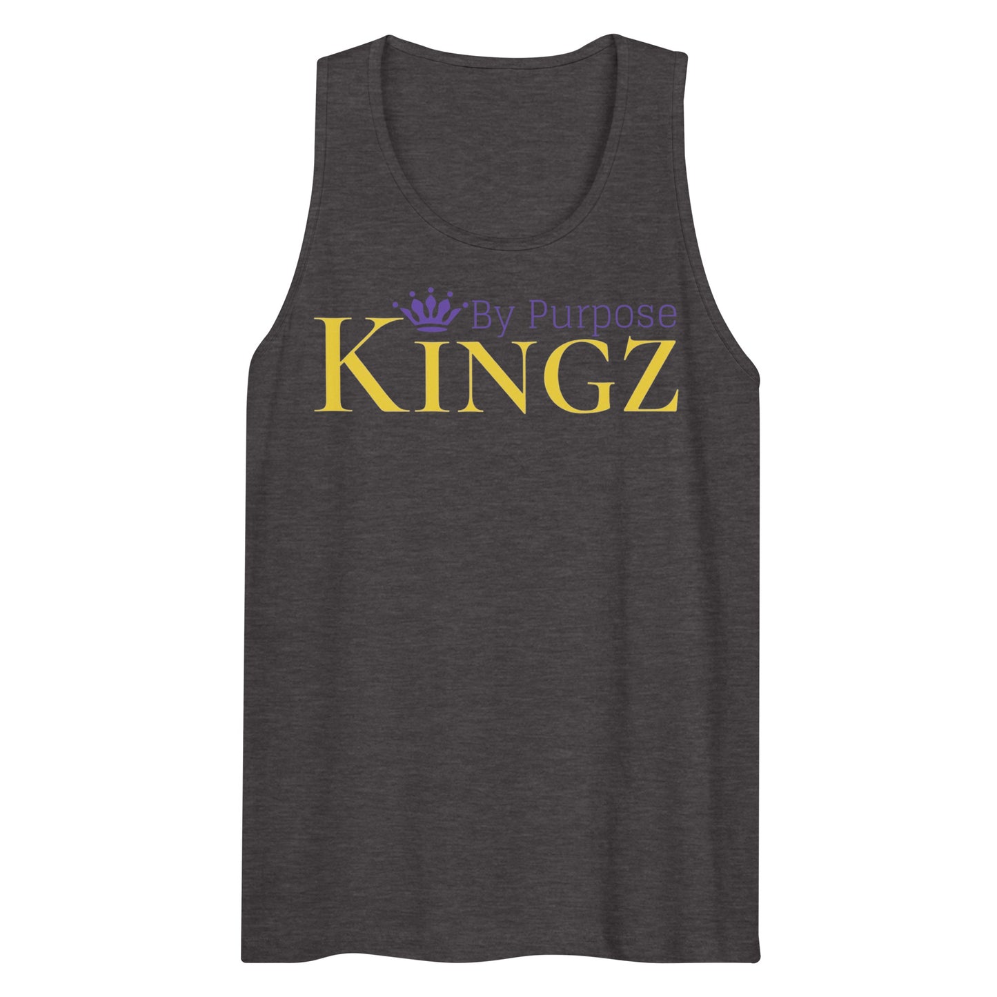 Kingz By Purpose Royal Combo (Gold/Purple/Purple) Premium Tank Top