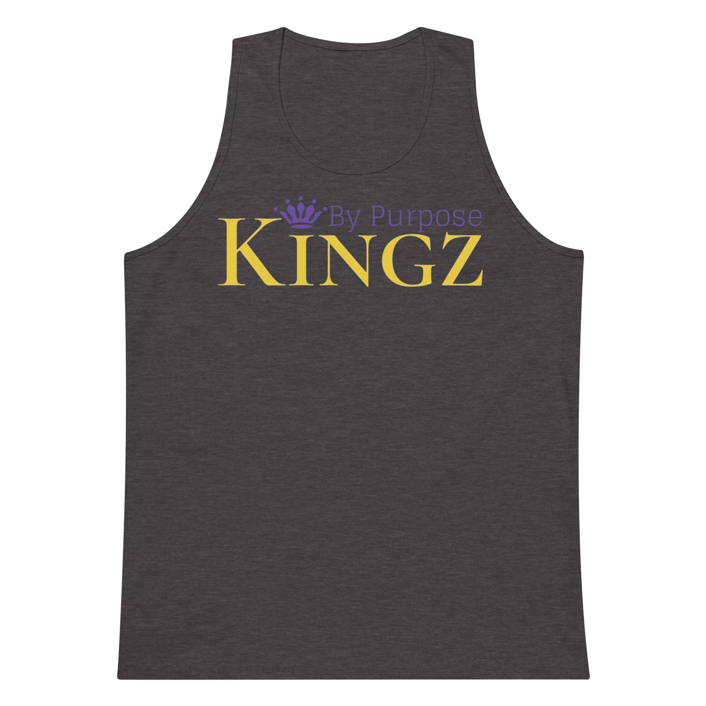 Kingz By Purpose Royal Combo (Gold/Purple/Purple) Premium Tank Top