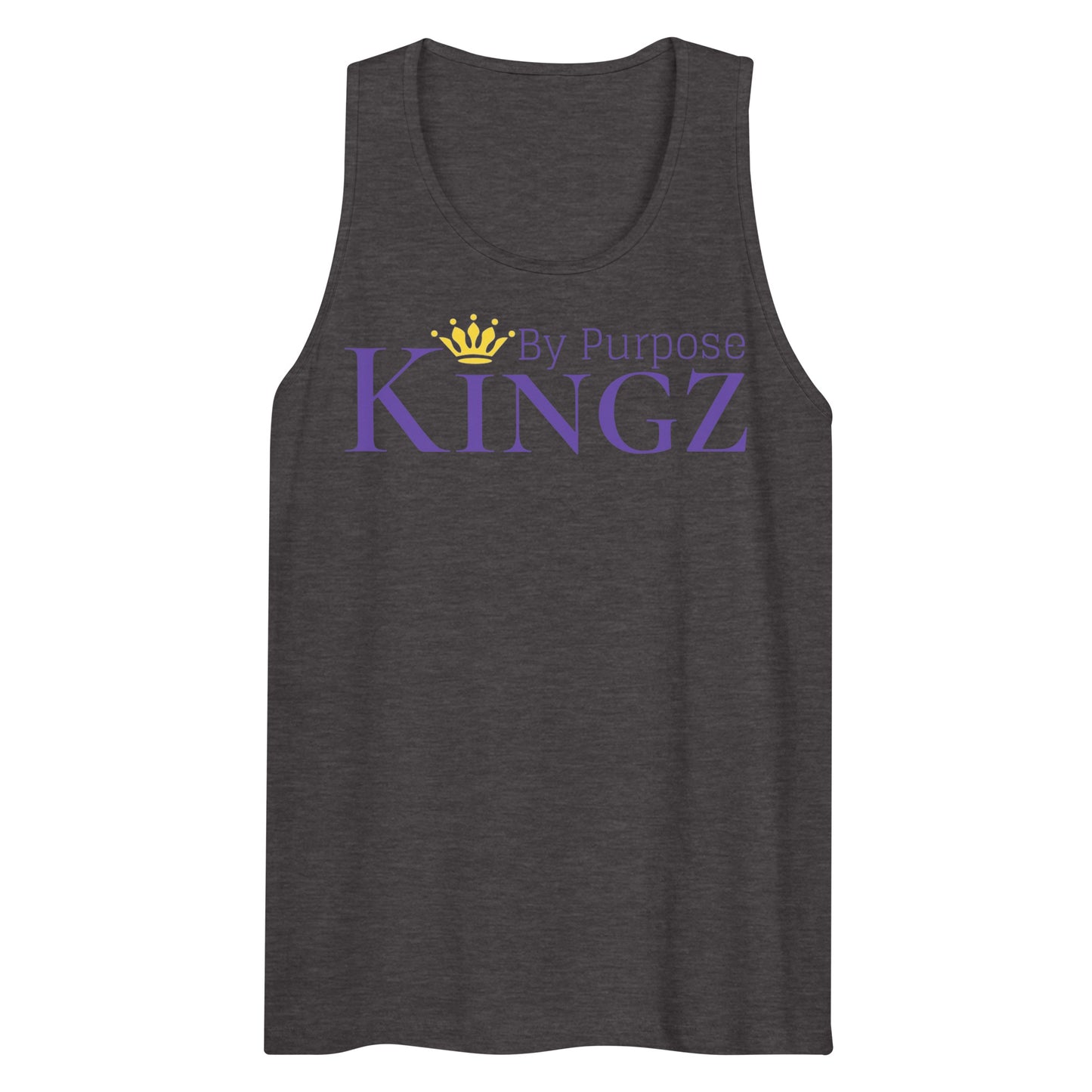 Kingz By Purpose Royal Combo (Purple/Purple/Gold) Premium Tank Top
