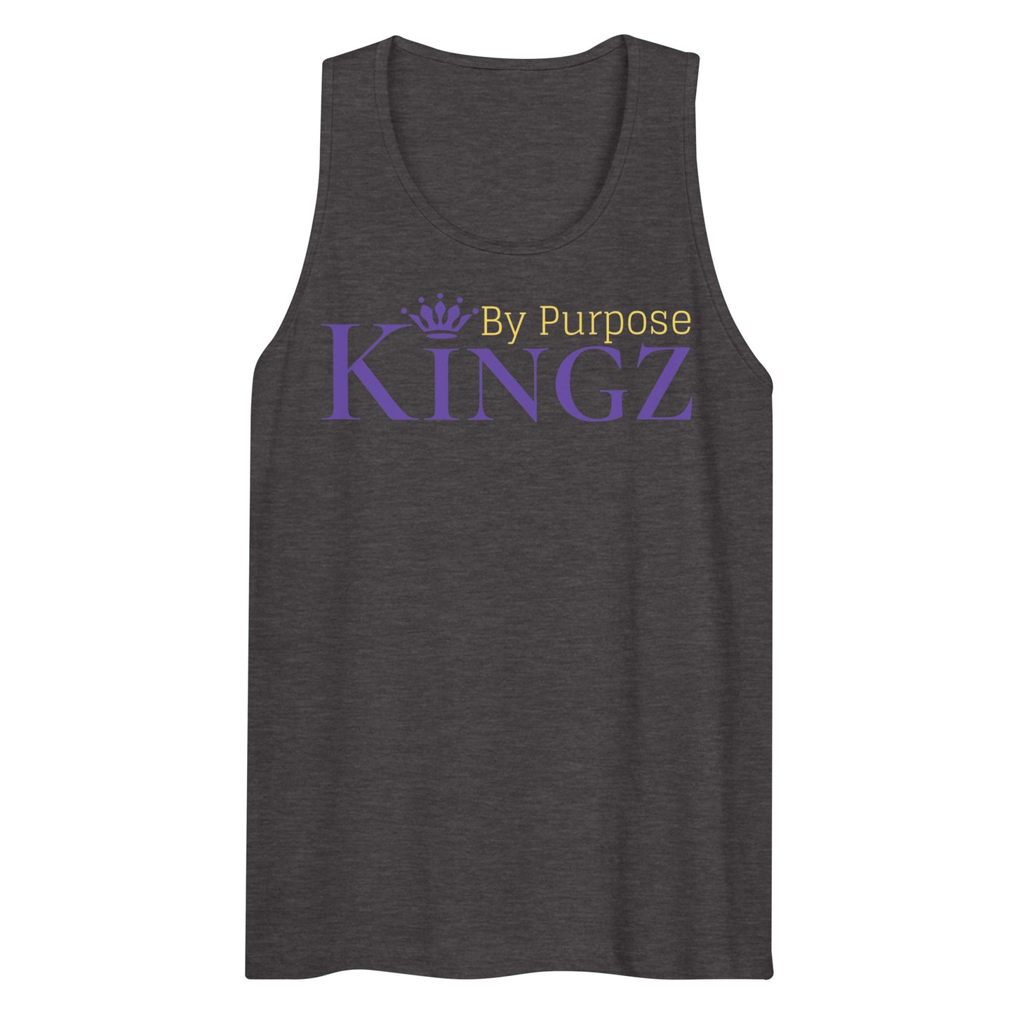 Kingz By Purpose Royal Combo (Purple/Gold/Purple) Premium Tank Top