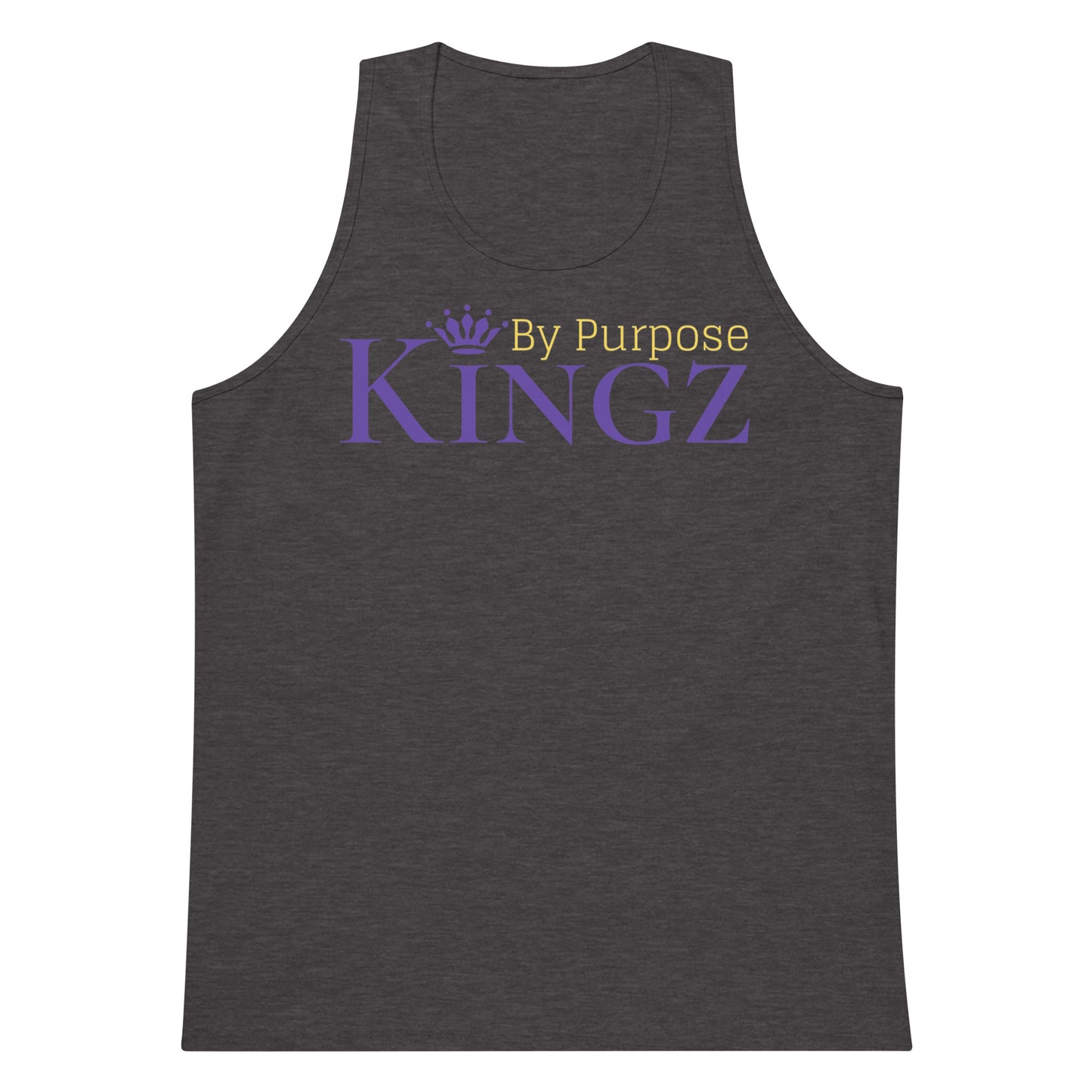 Kingz By Purpose Royal Combo (Purple/Gold/Purple) Premium Tank Top