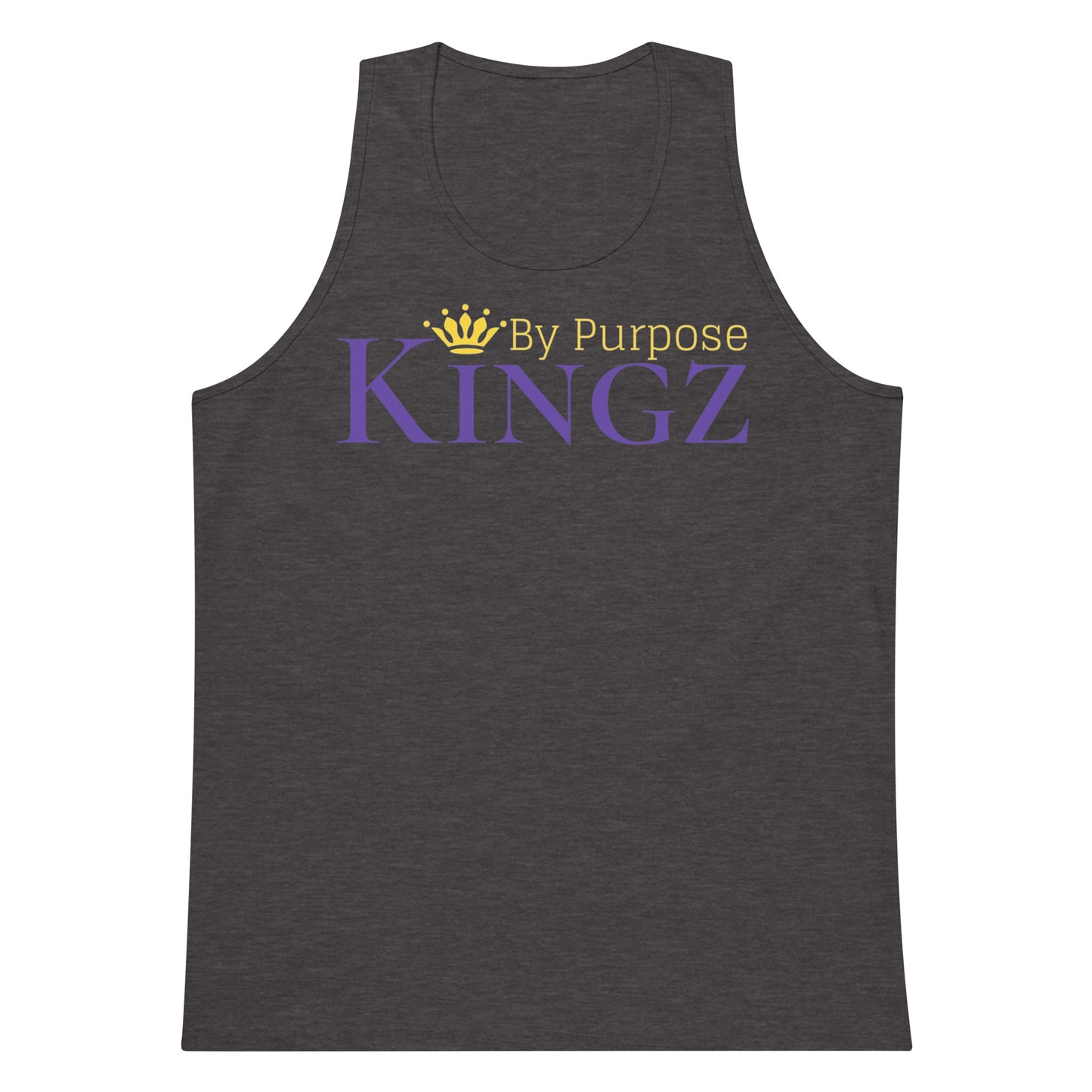 Kingz By Purpose Royal Combo (Lila/Gold/Gold) Premium Tank Top