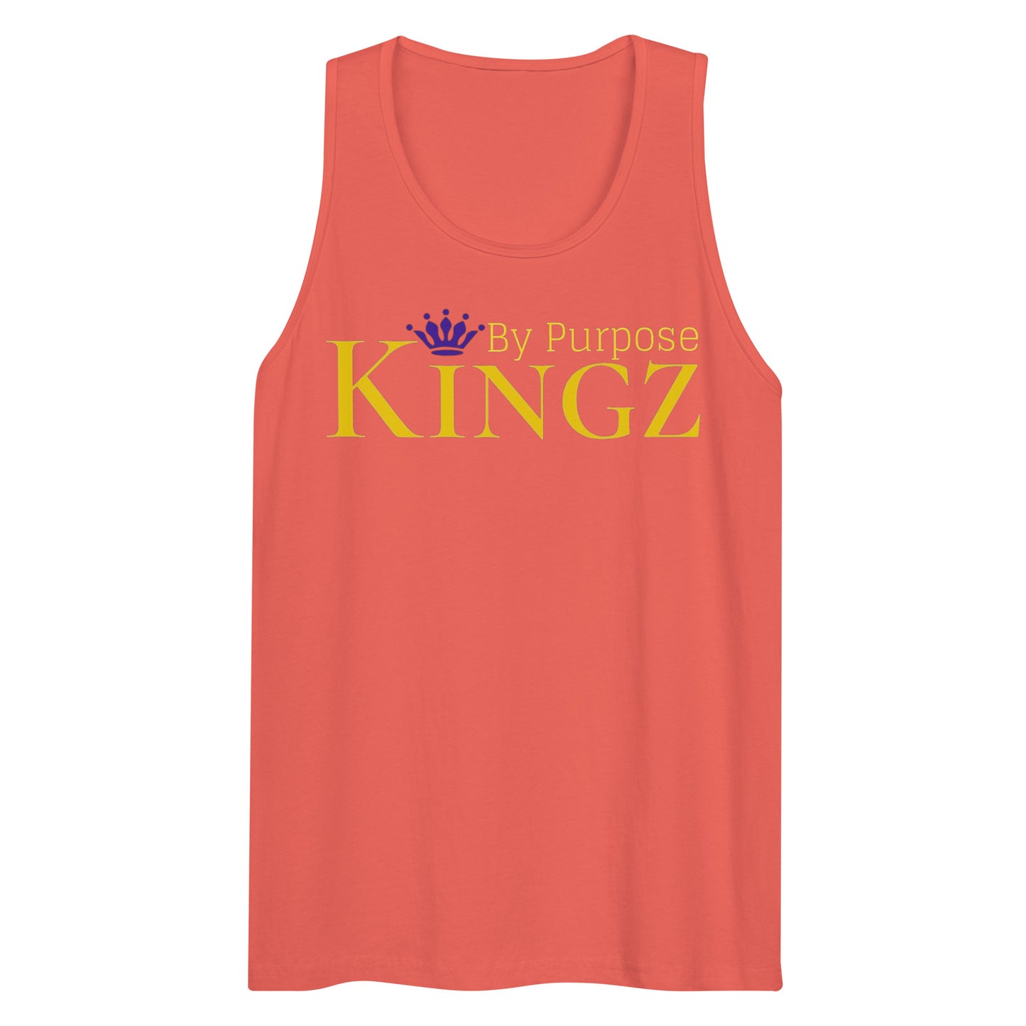 Kingz By Purpose Royal Combo (Gold/Gold/Purple) Premium Tank Top