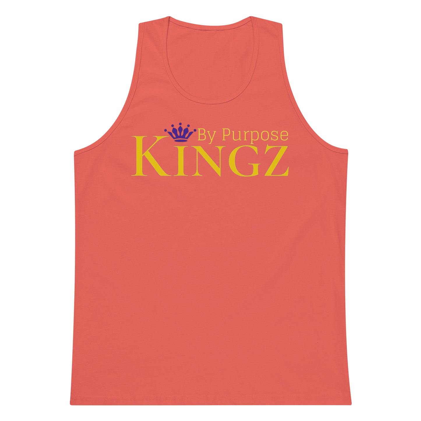 Kingz By Purpose Royal Combo (Gold/Gold/Purple) Premium Tank Top