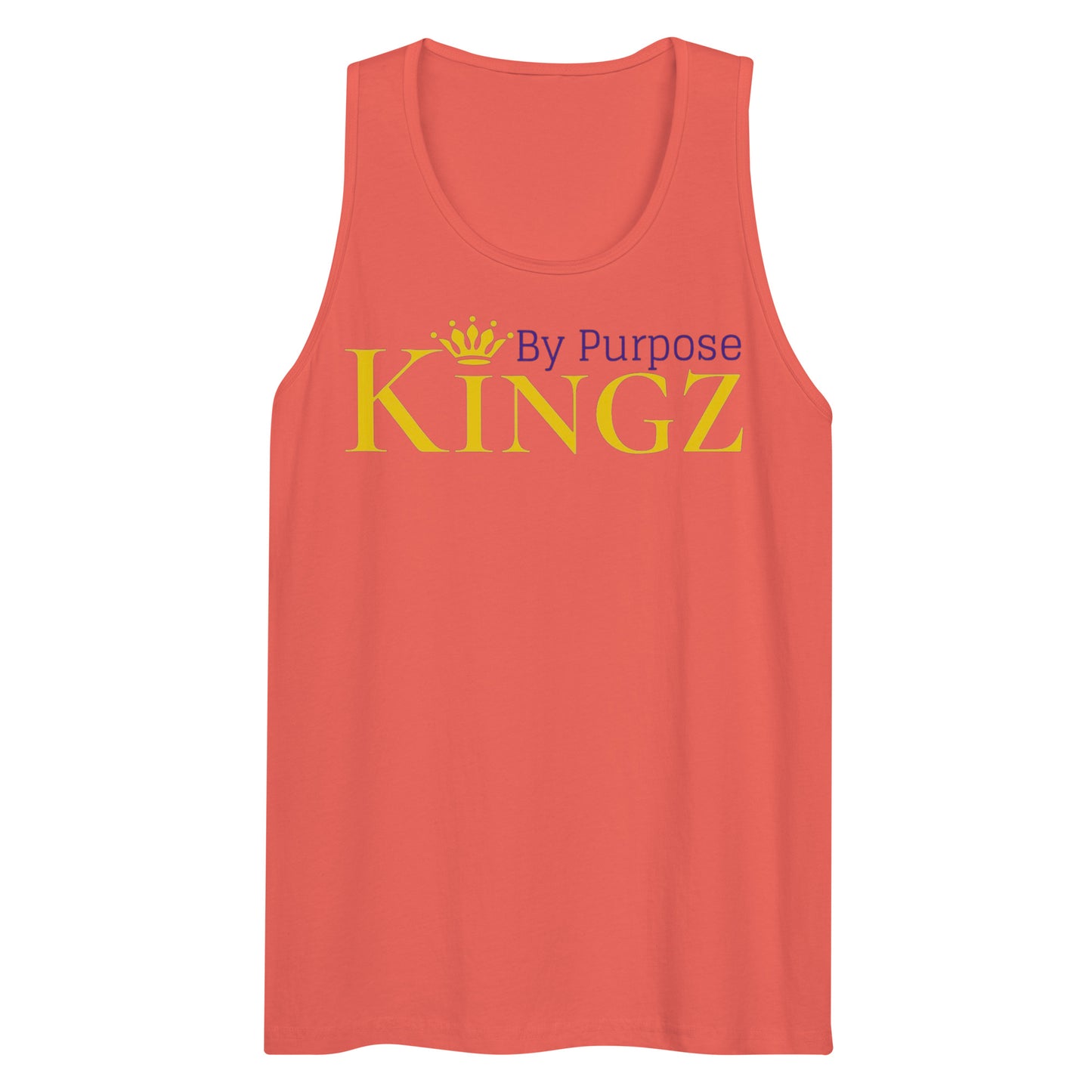 Kingz By Purpose Royal Combo (Gold/Purple/Gold) Premium Tank Top
