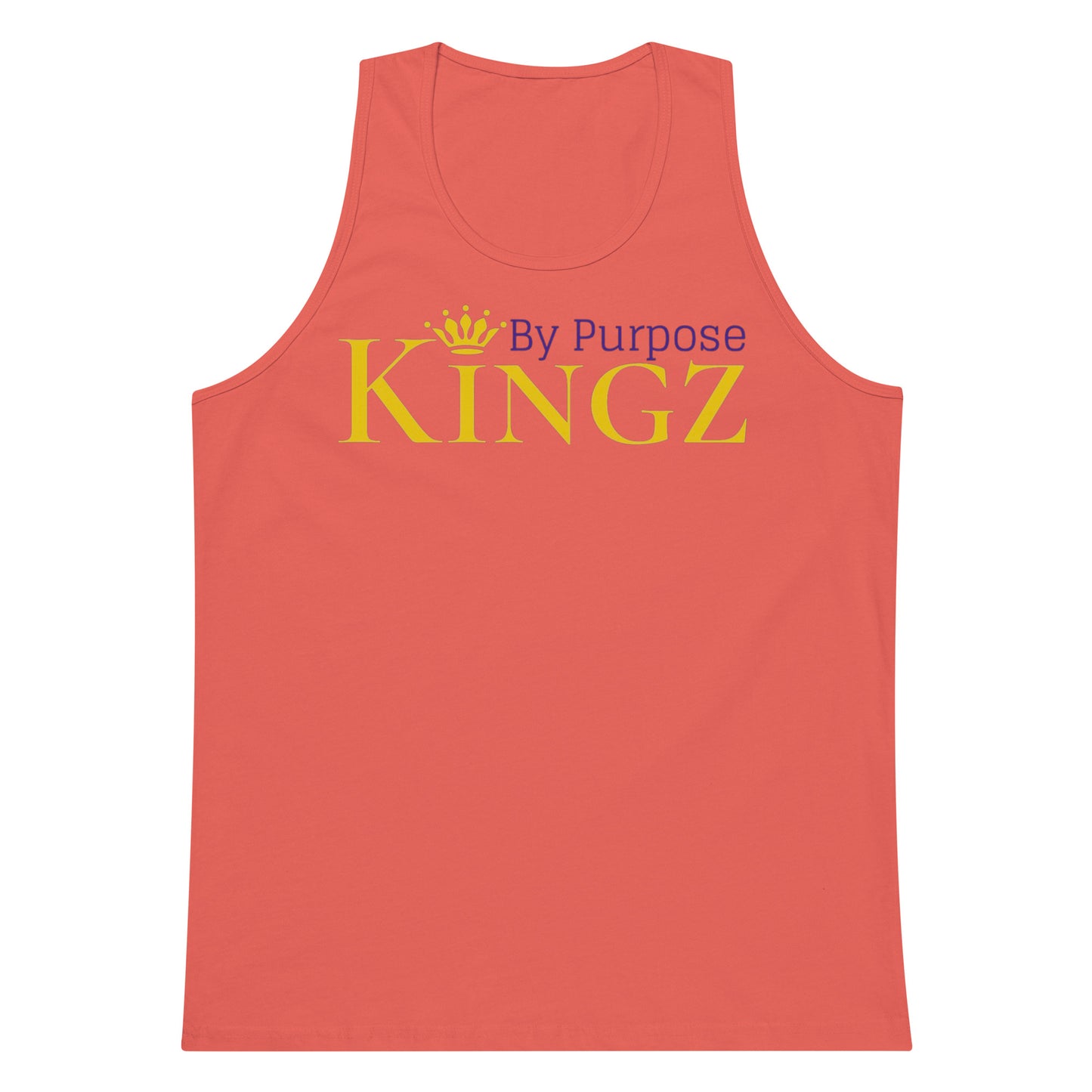 Kingz By Purpose Royal Combo (Gold/Purple/Gold) Premium Tank Top