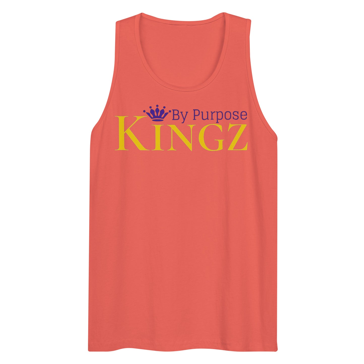 Kingz By Purpose Royal Combo (Gold/Purple/Purple) Premium Tank Top