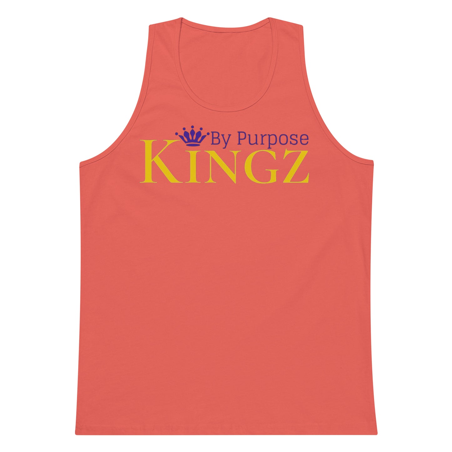 Kingz By Purpose Royal Combo (Gold/Purple/Purple) Premium Tank Top