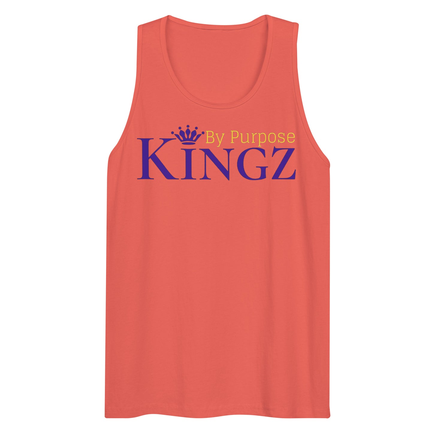 Kingz By Purpose Royal Combo (Purple/Gold/Purple) Premium Tank Top