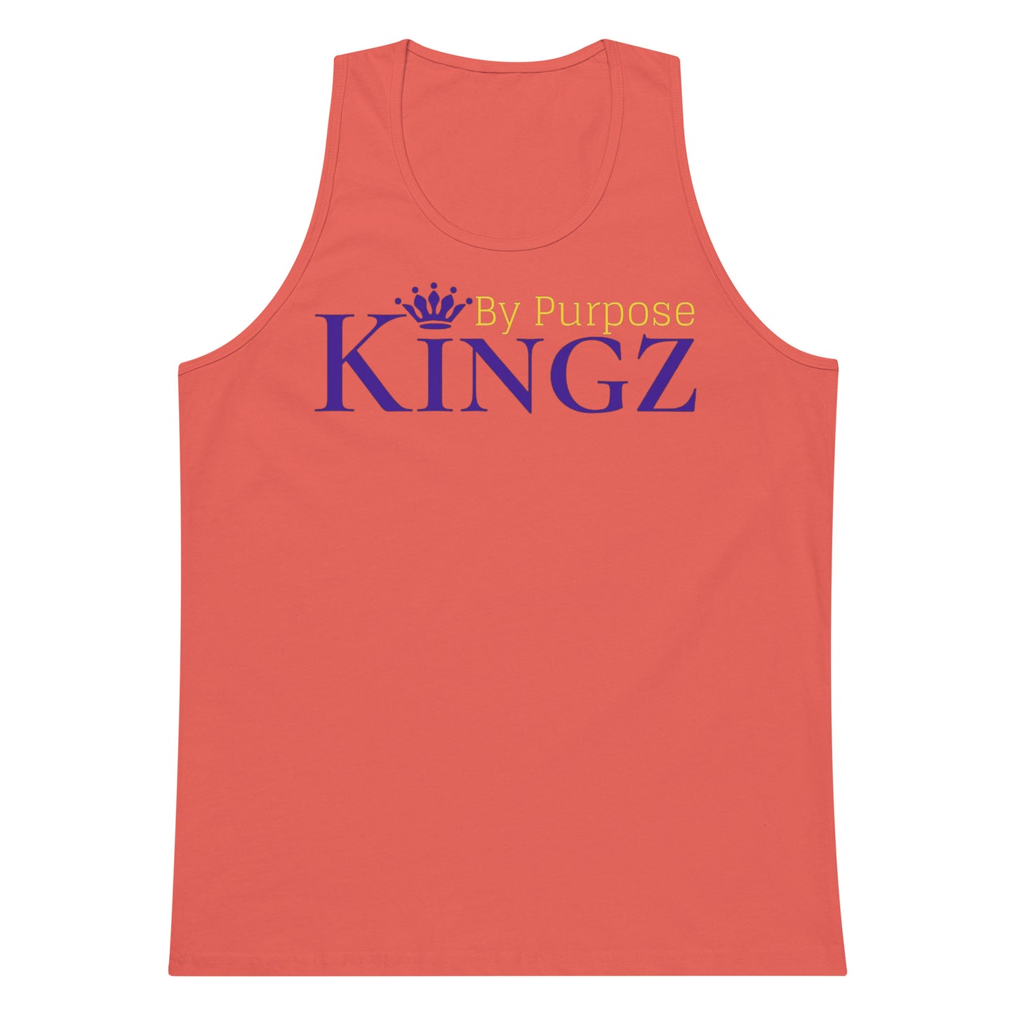 Kingz By Purpose Royal Combo (Purple/Gold/Purple) Premium Tank Top
