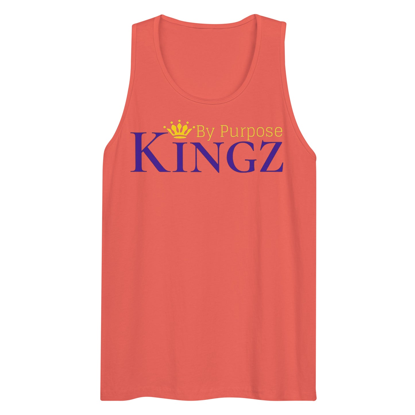 Kingz By Purpose Royal Combo (Lila/Gold/Gold) Premium Tank Top